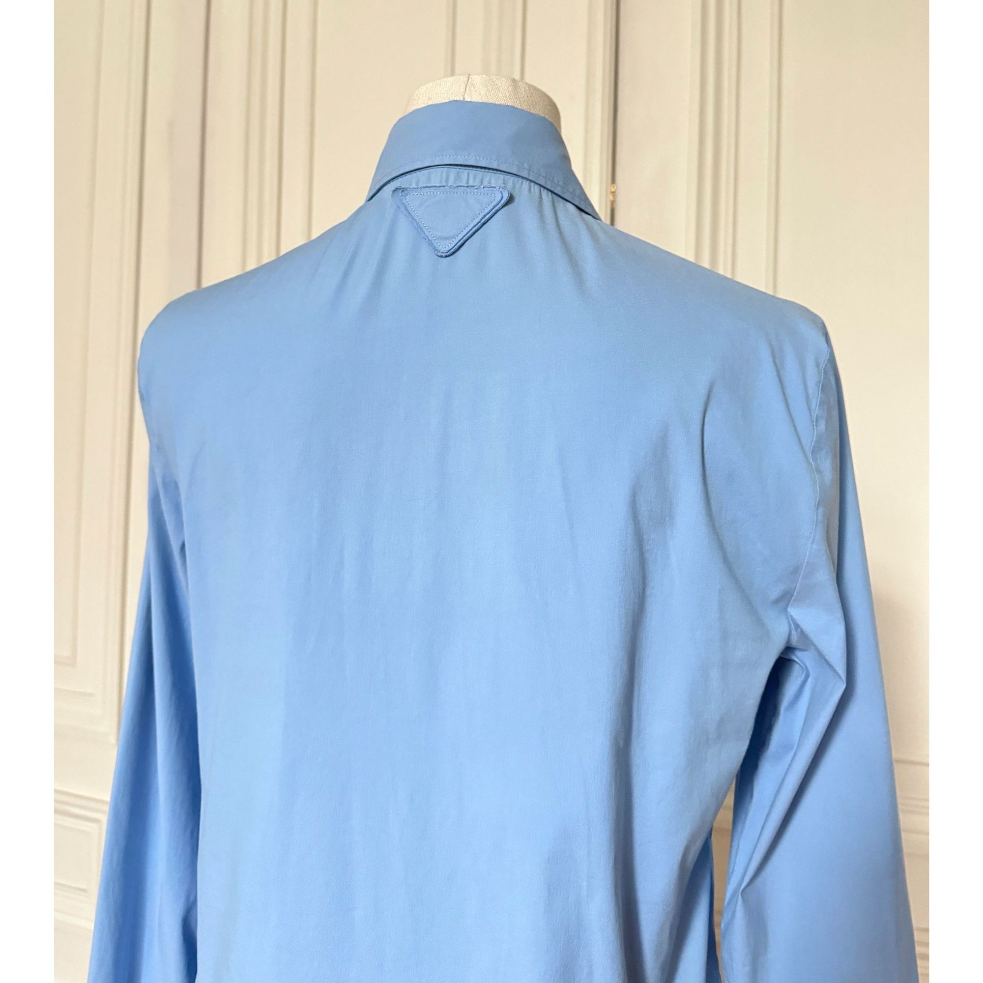 Prada 2019 Blue Shirt Size M / US 6-8 / IT 42-44 - 4 Thumbnail