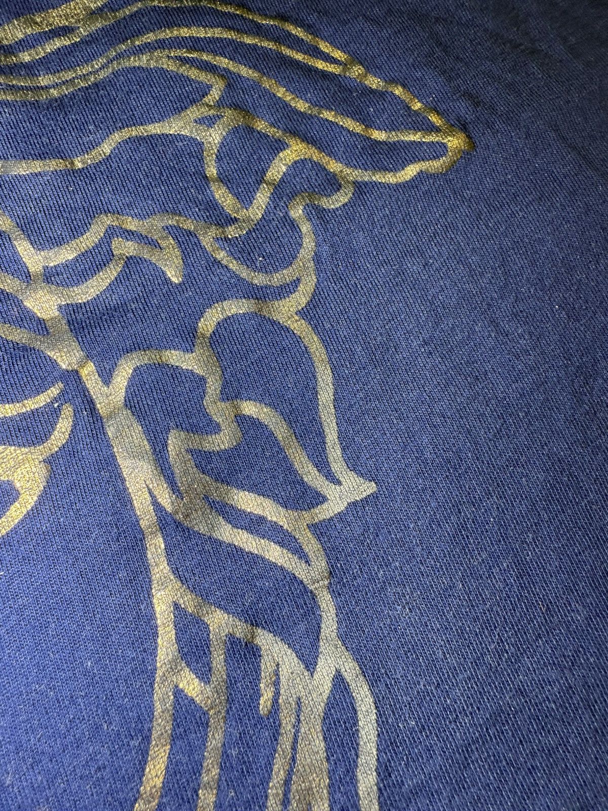 Versace VERSACE COLLECTION ANGULAR GOLD/ MEDUSA HEAD T-SHIRT Size US M / EU 48-50 / 2 - 3 Thumbnail