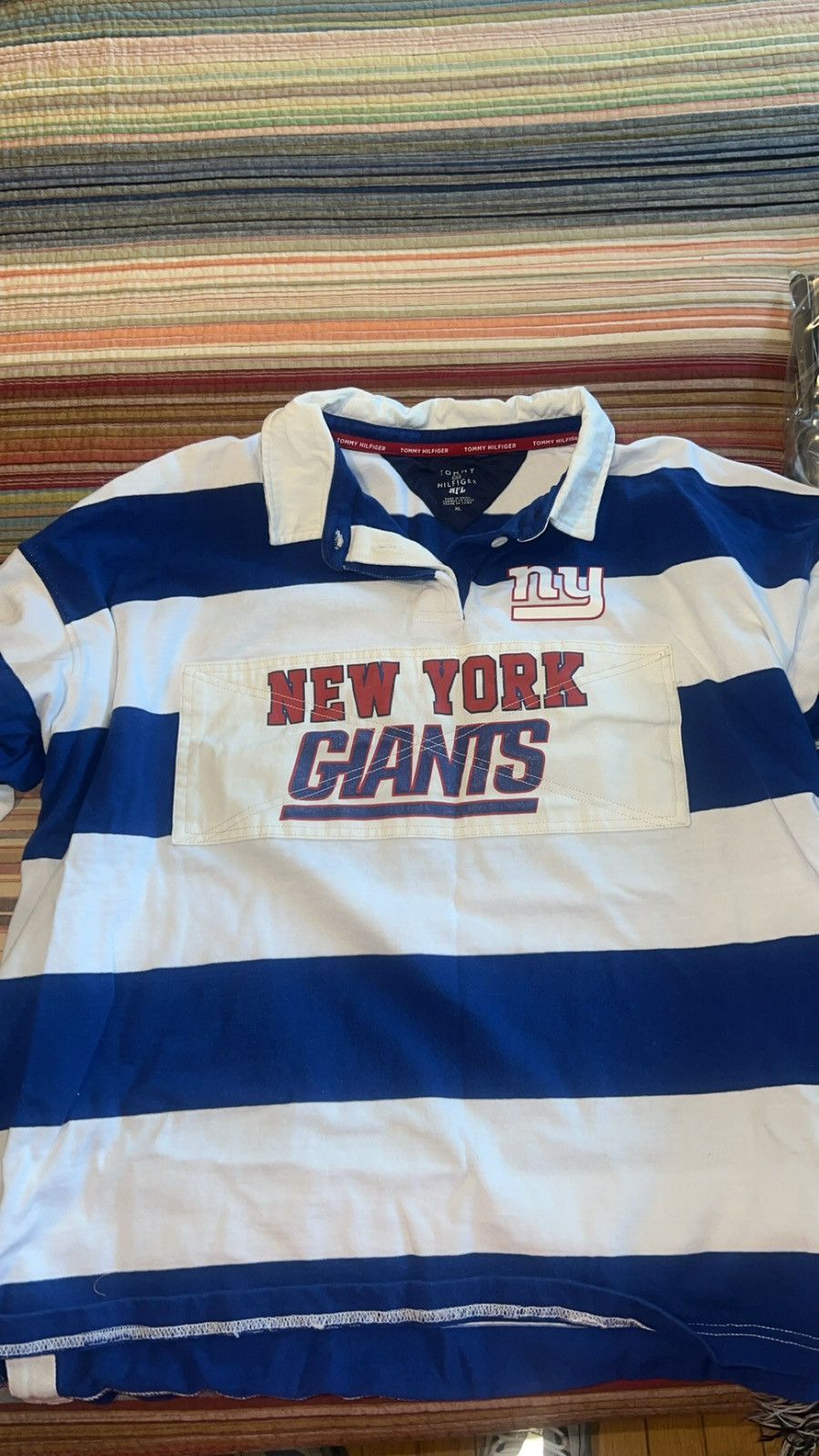 NFL × Tommy Hilfiger Tommy Hilfiger Giants Rugby Size US XL / EU 56 / 4 - 1 Thumbnail