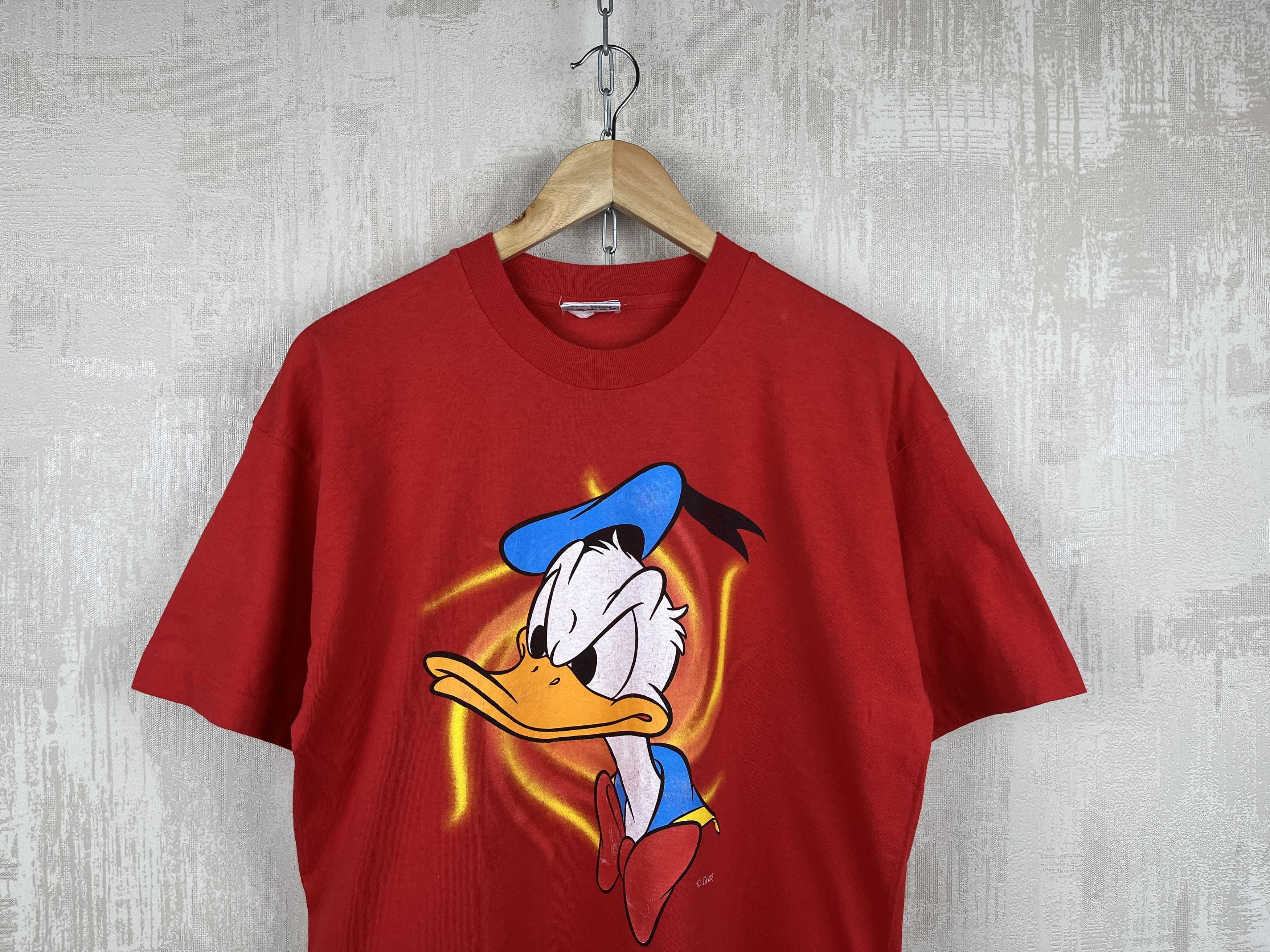 Cartoon Network 90's Donald Duck Walt Disney Comics Single Stitch T-shirt Size US M / EU 48-50 / 2 - 3 Thumbnail