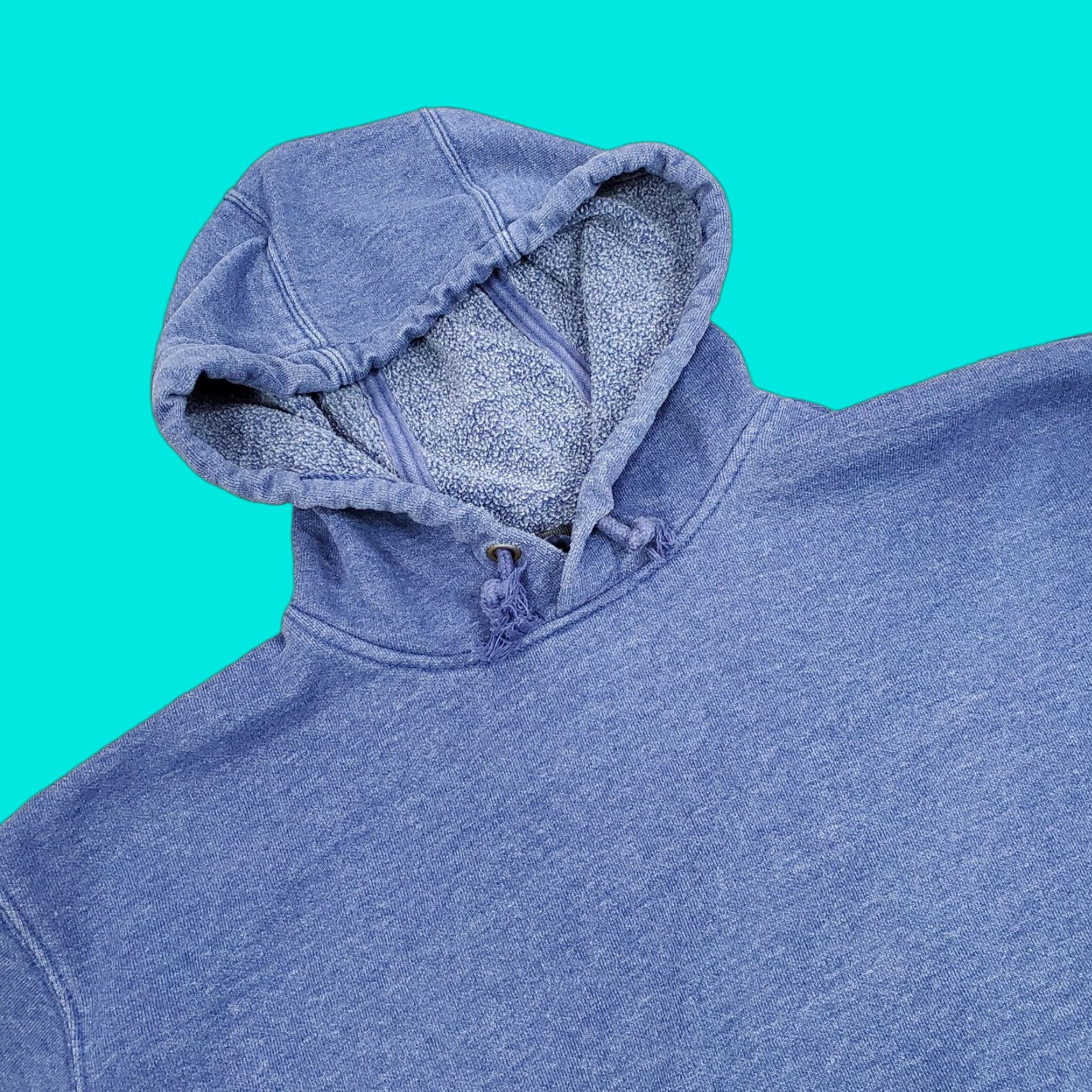 Carhartt Carhartt Hoodie Mens Small Blue Sweatshirt Pullover Logo Knit Pocket Size US S / EU 44-46 / 1 - 1 Thumbnail
