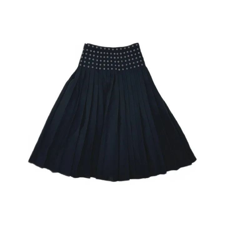 Dior Dior Casual Stylish Solid Color Skirt 0079-2507 Size 35" - 2 Thumbnail