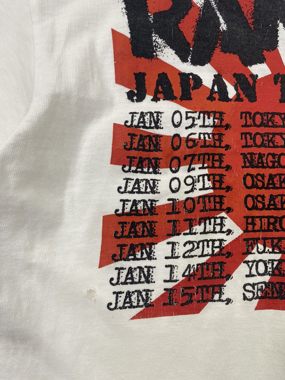 Band Tees 💥VINTAGE RANCID punkrock band Japan tour 2007 tee shirt Size US S / EU 44-46 / 1 - 5 Thumbnail
