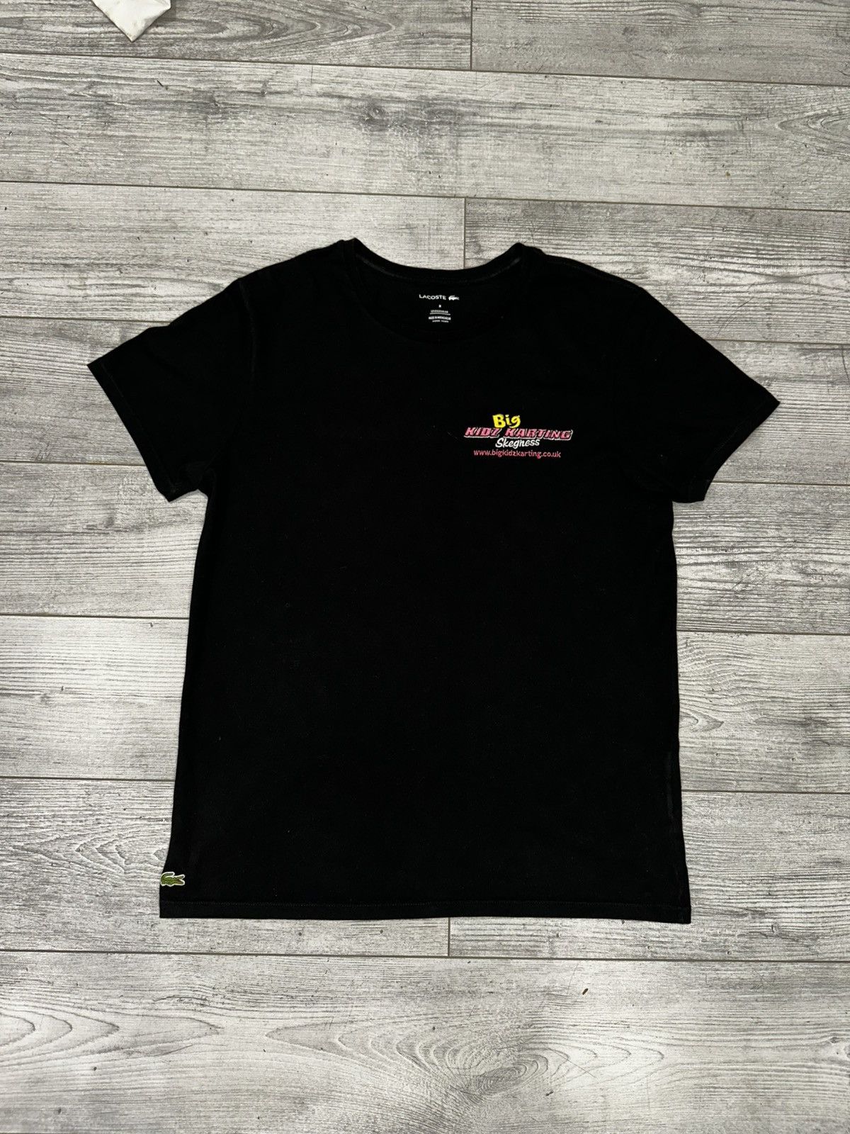 Lacoste Lacoste black t-shirt Size M / US 6-8 / IT 42-44 - 4 Thumbnail