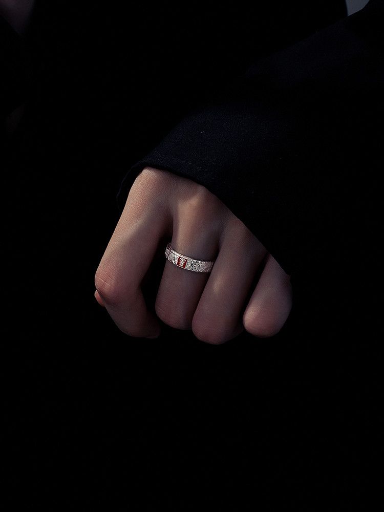 Jewelry Hip-hop Jewelry Rings Open Size Chrome Ring (Size 7-13) Size ONE SIZE - 1 Thumbnail