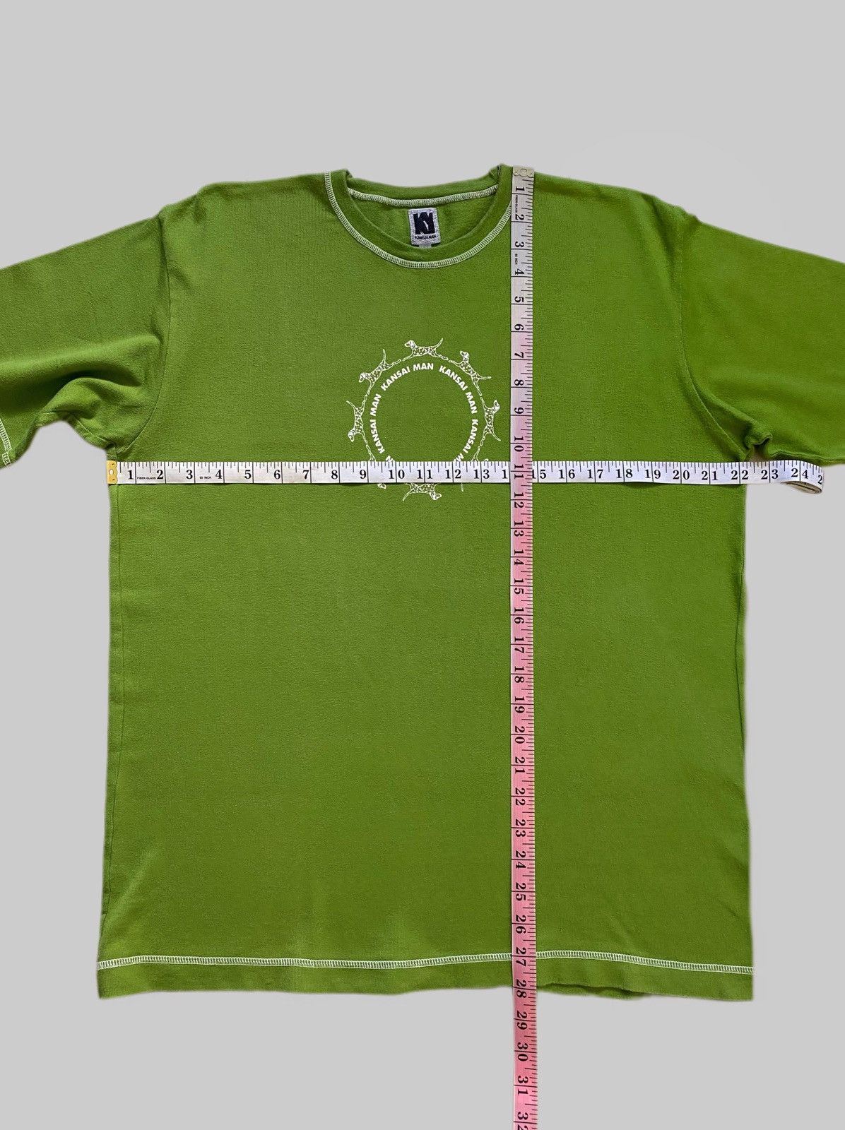 Kansai Yamamoto Vintage Kansai Yamamoto ( Kansai Man + CC ) Tshirt Size US L / EU 52-54 / 3 - 10 Thumbnail
