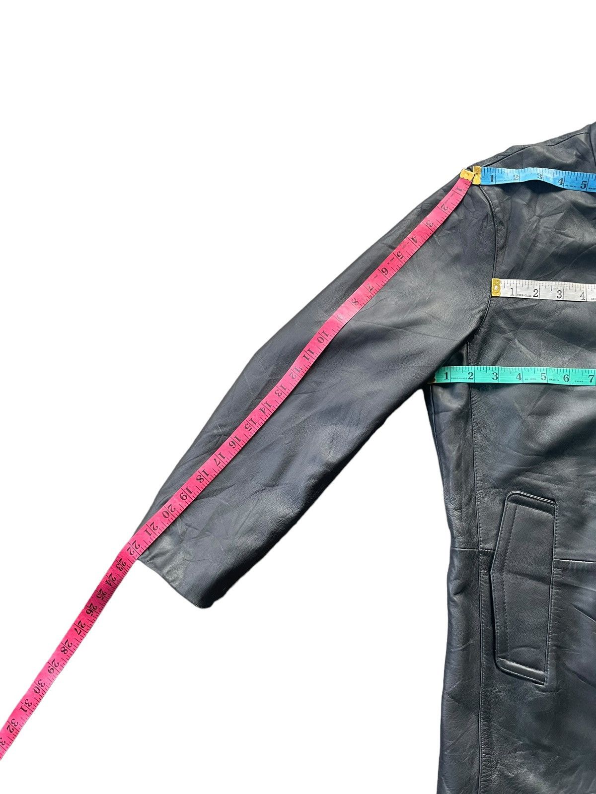 Japanese Brand Generous Leather Jacket Size US S / EU 44-46 / 1 - 11 Thumbnail