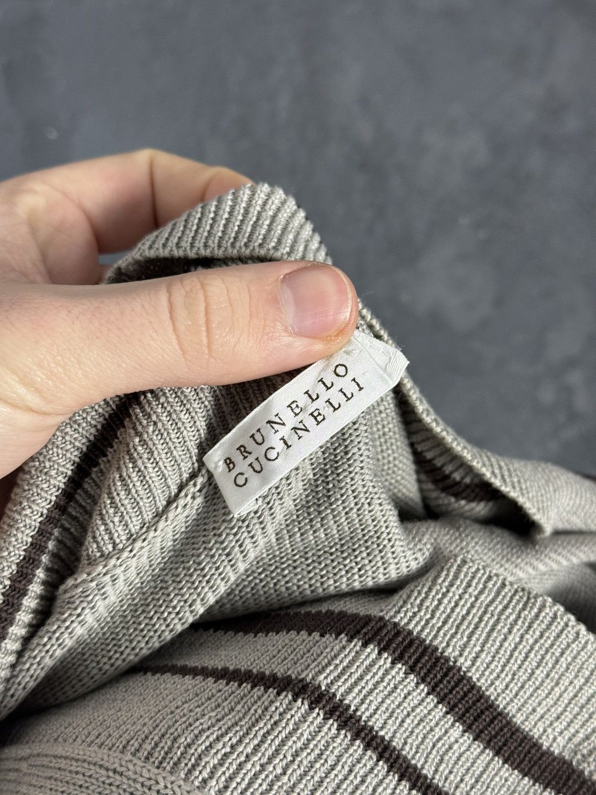 Brunello Cucinelli Brunello Cucinelli Beige Short Sleeve Button Long Cardigan Size M / US 6-8 / IT 42-44 - 11 Thumbnail