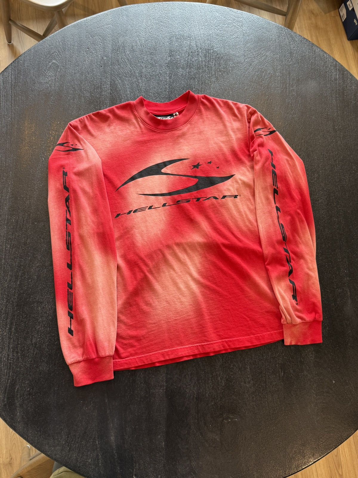HELLSTAR Hellstar H Cursive Long Sleeve T Shirt Size Small Size US S / EU 44-46 / 1 - 1 Thumbnail