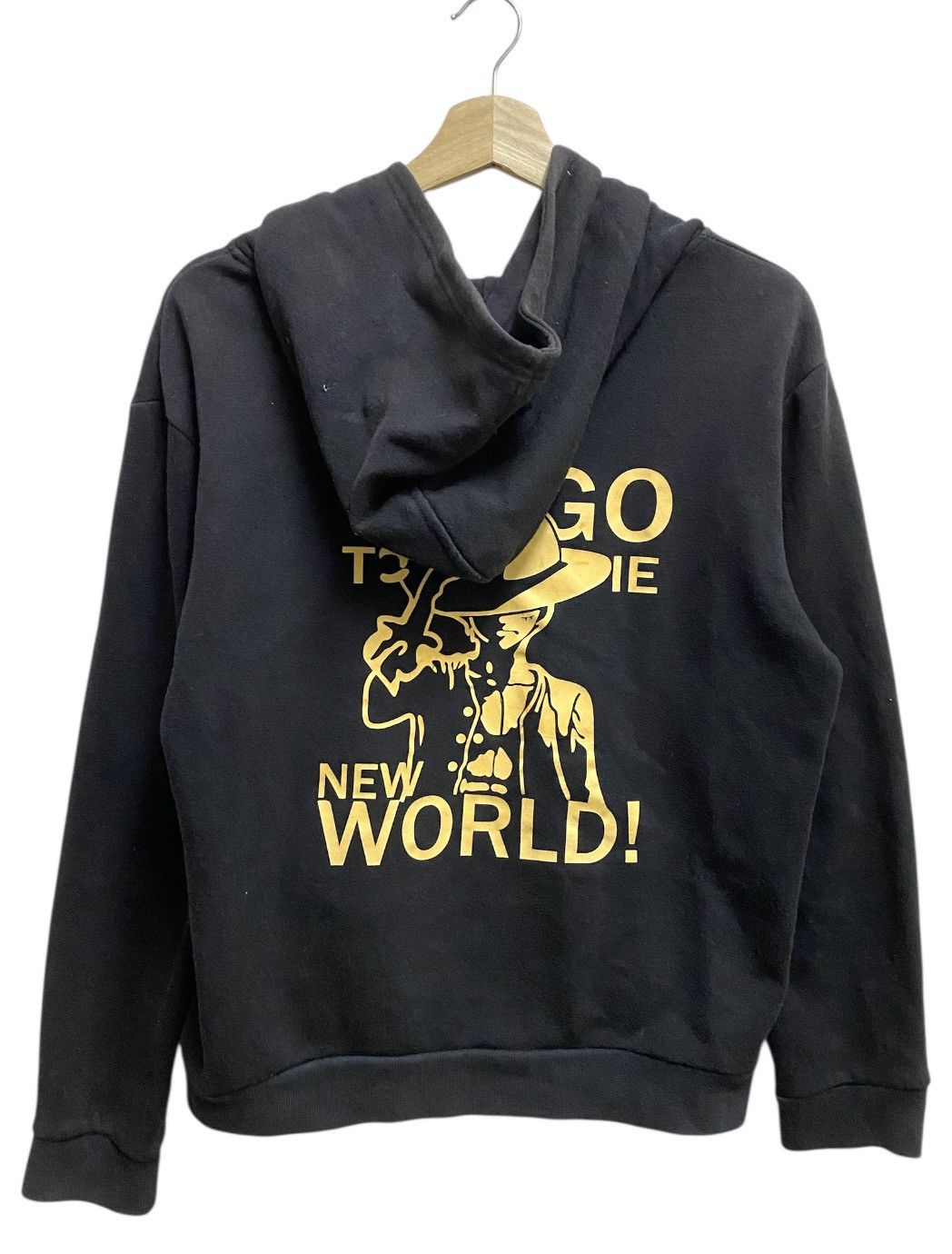 The Unbranded Brand One Piece Hoodie zipper Black Colour Size US M / EU 48-50 / 2 - 2 Thumbnail