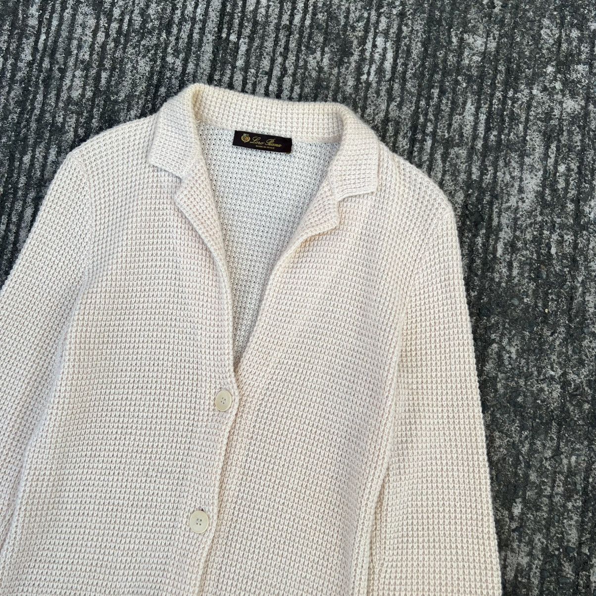 Loro Piana Loro Piana - Cashmere Elbow Patch - Cardigan Jacket Size S / US 4 / IT 40 - 3 Thumbnail