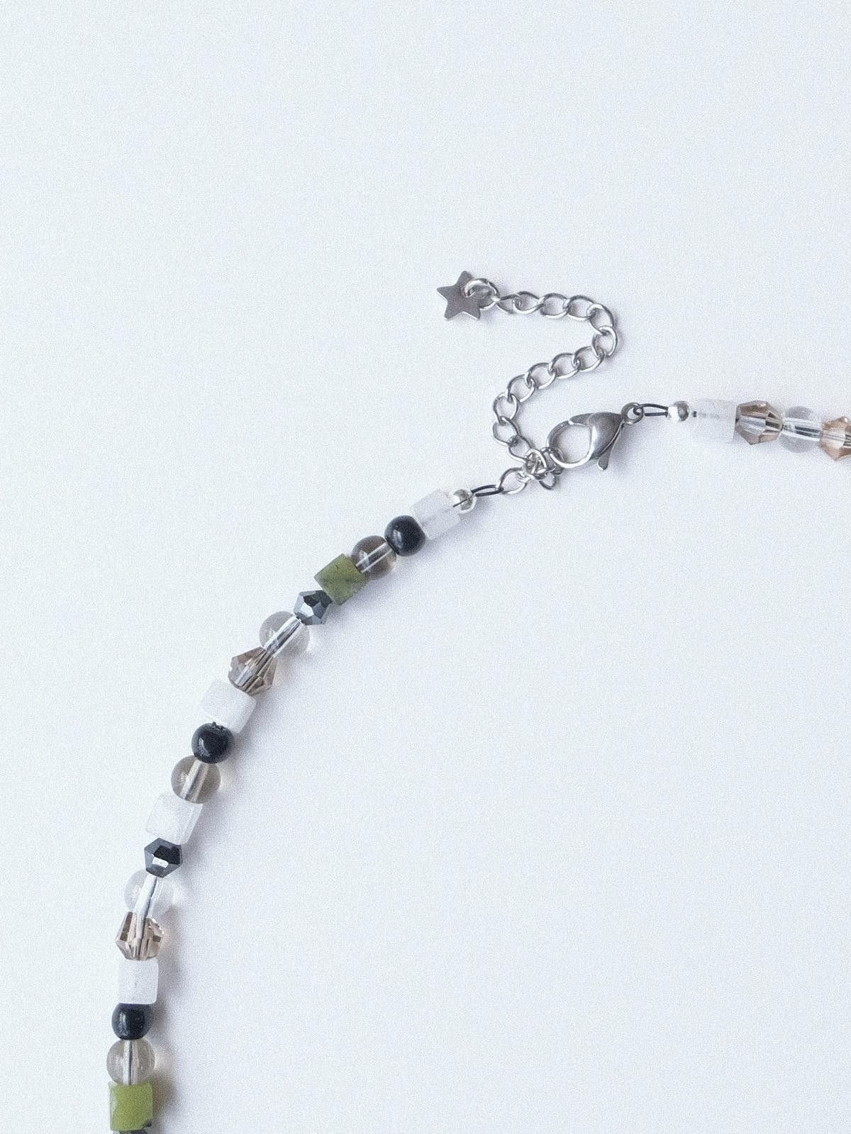Handmade Chalcedony Jade Handmade Beaded Necklace Unisex 16.1in Size ONE SIZE - 6 Thumbnail