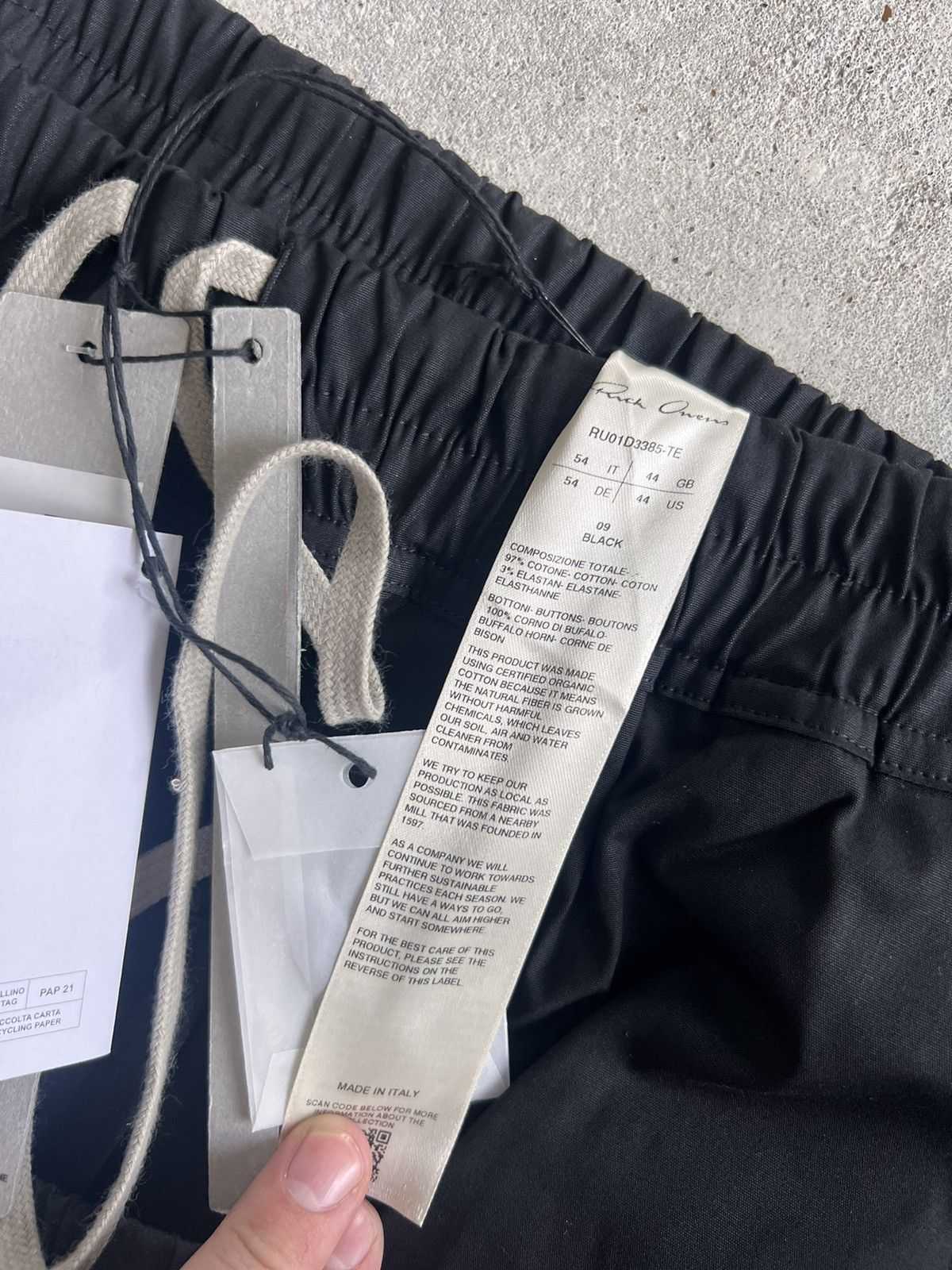 Rick Owens 💎SS24 Rick Owens Cargo Pants Size US 38 / EU 54 - 14 Thumbnail