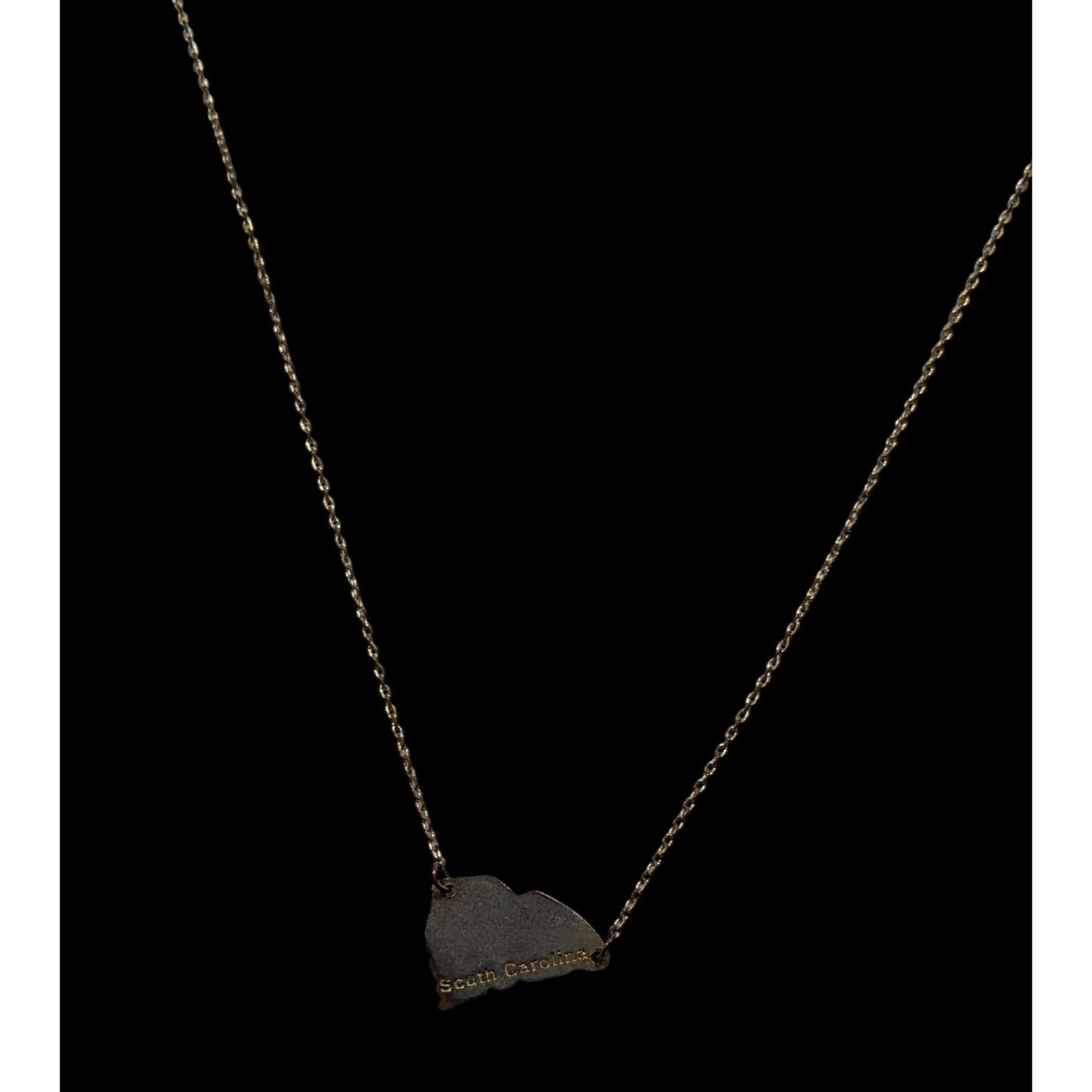 Other Souvenir South Carolina Silver And Gold Tone Pendant Necklac Size ONE SIZE - 5 Thumbnail