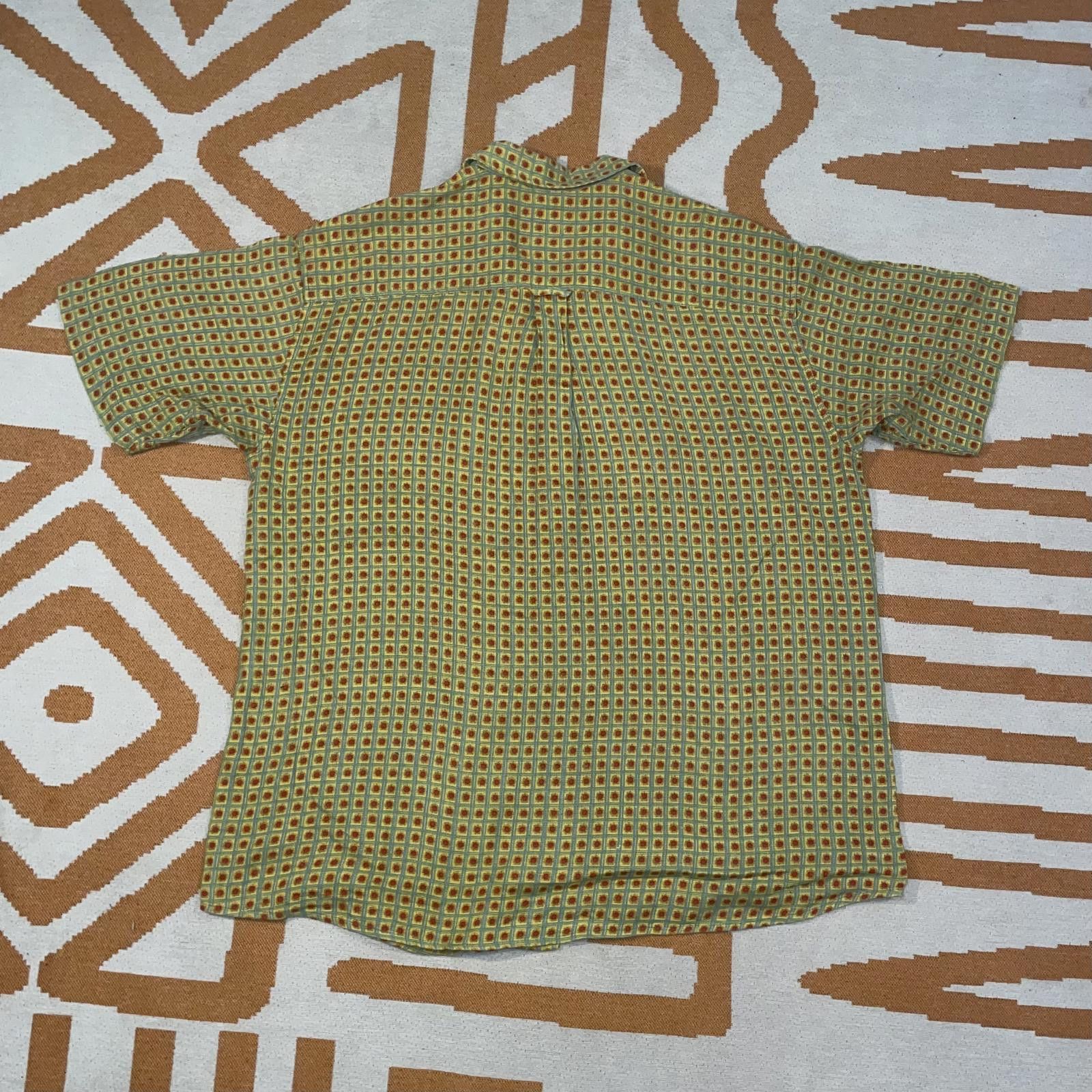 Designer 3K 00s Patterned Button Shirt M Size US M / EU 48-50 / 2 - 2 Thumbnail