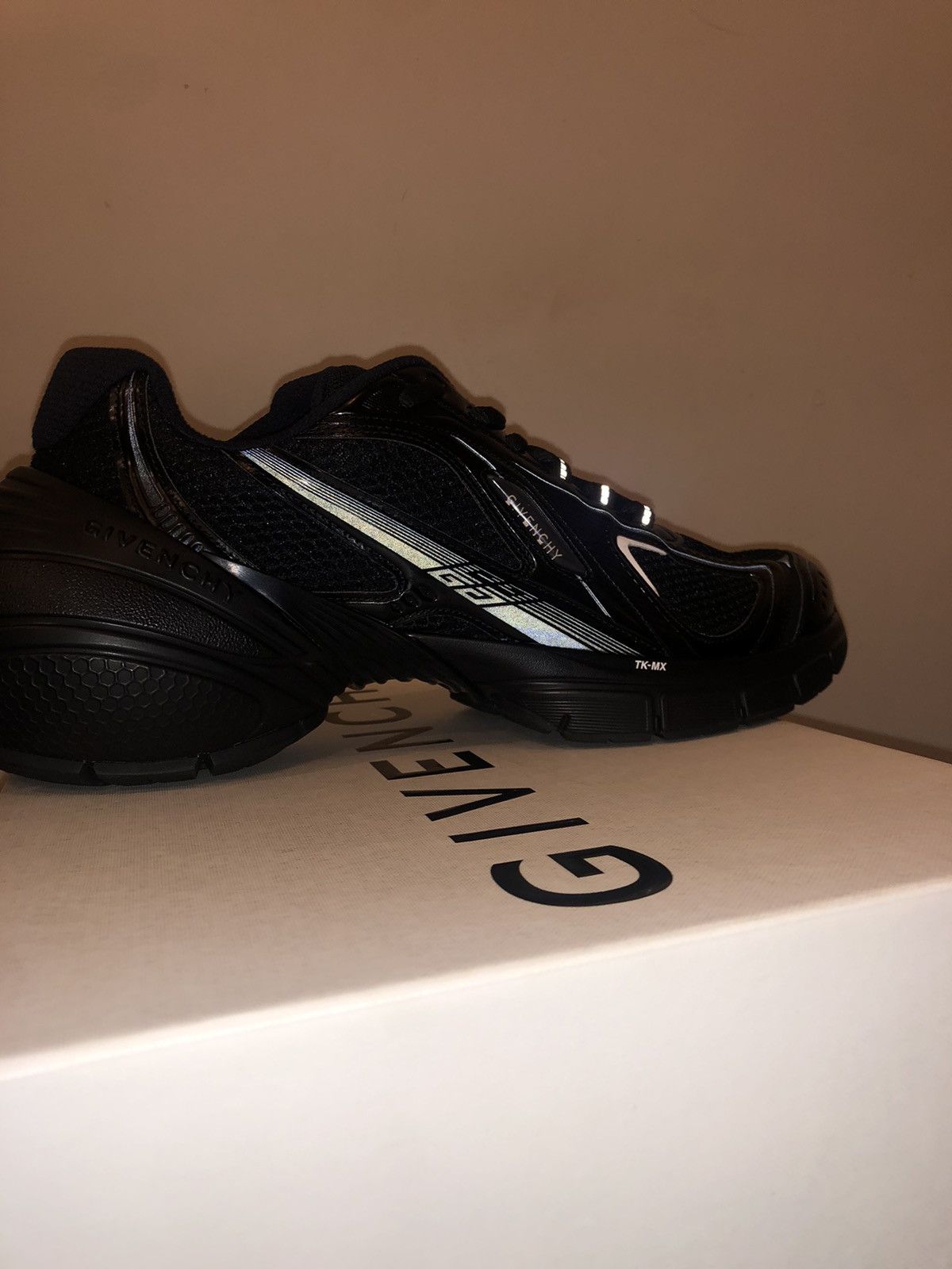 Givenchy Black TK-MX Sneaker Size US 12 / EU 45 - 2 Thumbnail