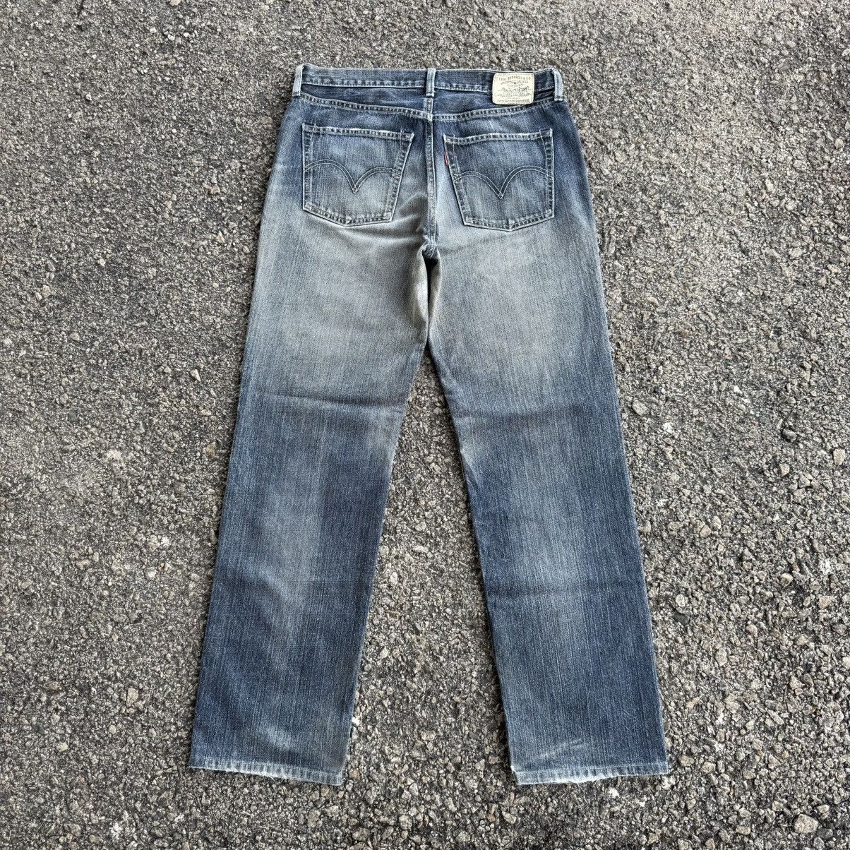 Levi's Vintage Clothing VINTAGE LEVI’S 502 STRAIGHT FADED JEAN DENIM PANTS Size US 34 / EU 50 - 1 Thumbnail