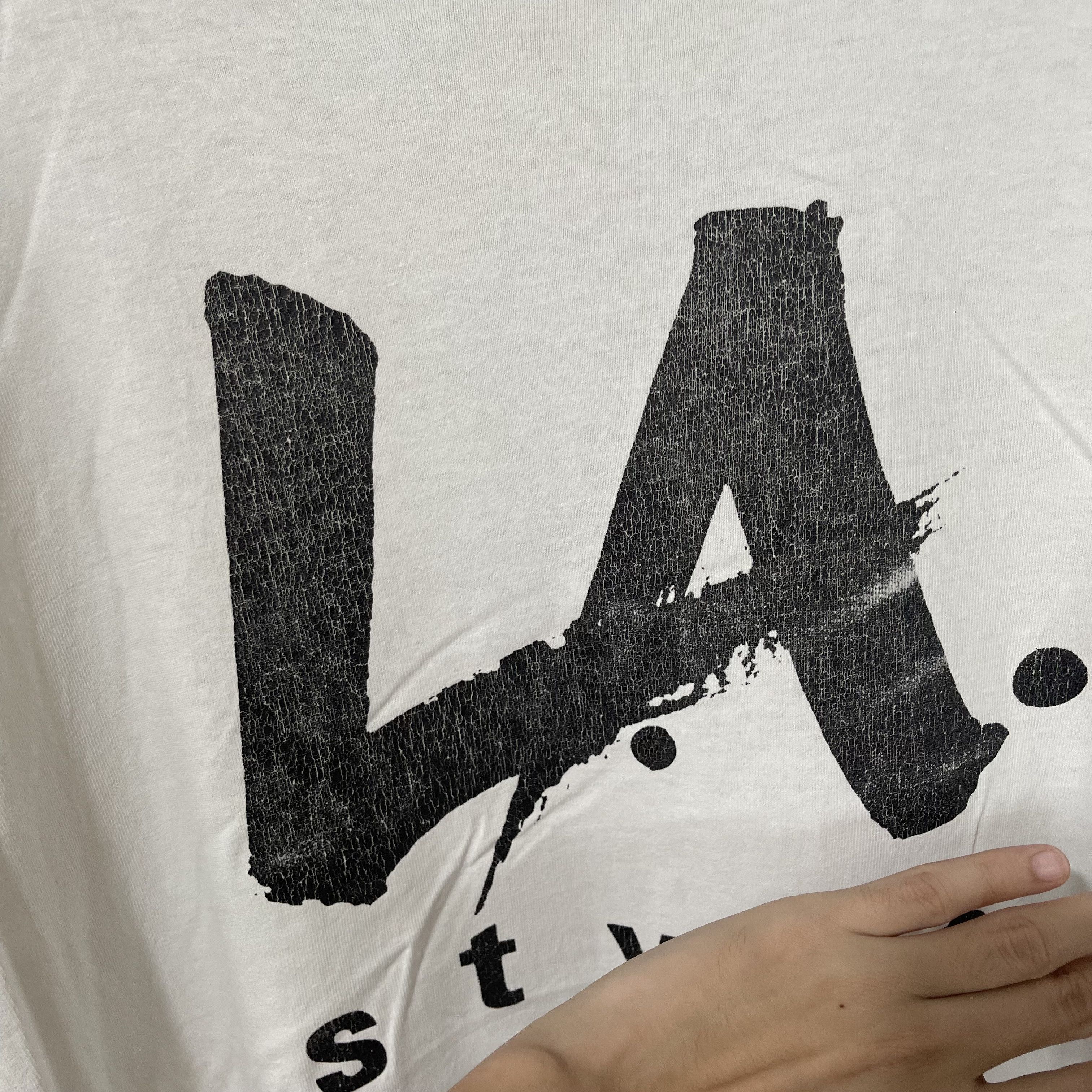 Vintage Vintage 90s LA Style Shirt Size US XL / EU 56 / 4 - 3 Thumbnail