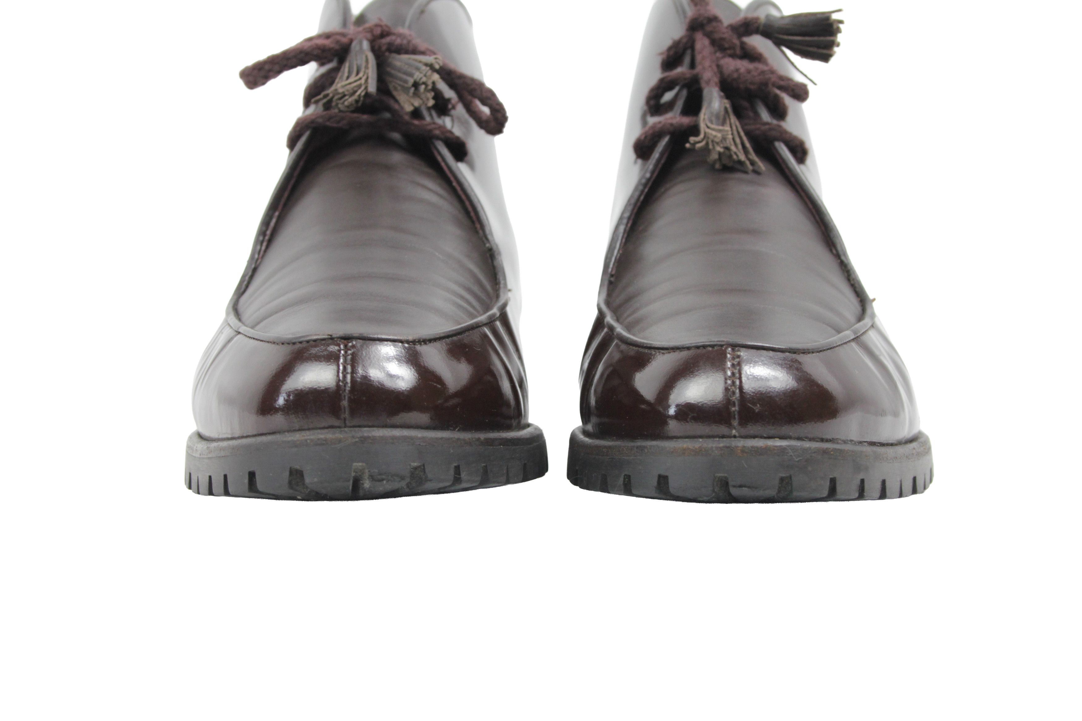 Bally Malwa Patent Leather Boots Size US 9 / IT 39 - 4 Thumbnail