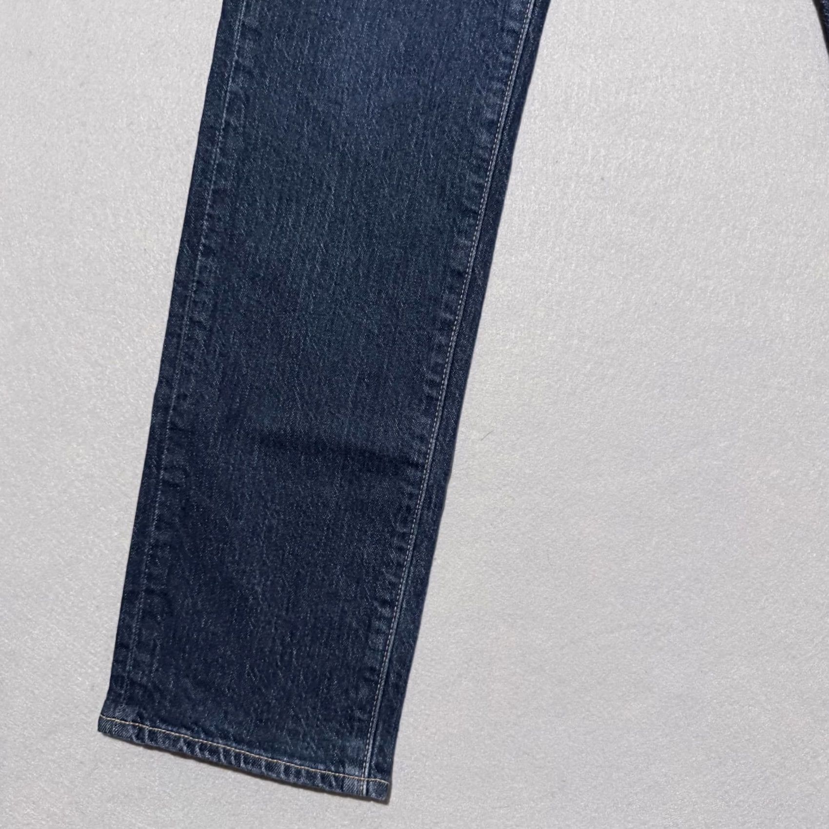 Levi's VINTAGE Levi'S Jeans Mens 32 Blue Premium Dark Wash Denim Pockets Slim Straight Fit Y2K 32X32 Size US 32 / EU 48 - 6 Thumbnail