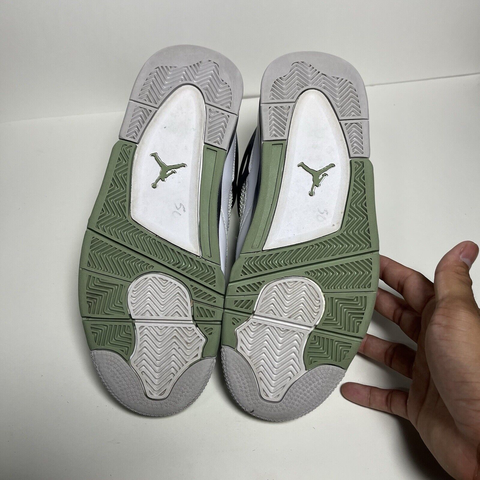 Jordan Brand Size 10 W / 8.5 M- Air Jordan 4 Retro Seafoam Size US 10 / IT 40 - 6 Thumbnail