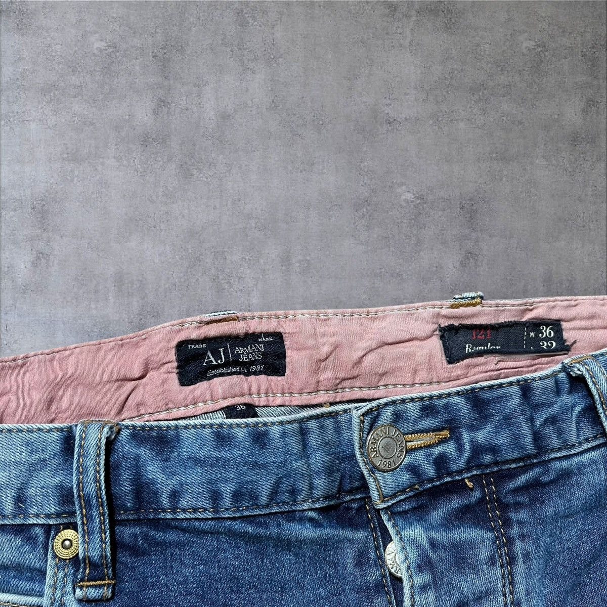 Armani × Emporio Armani Armani Jeans Vintage Size US 36 / EU 52 - 8 Thumbnail