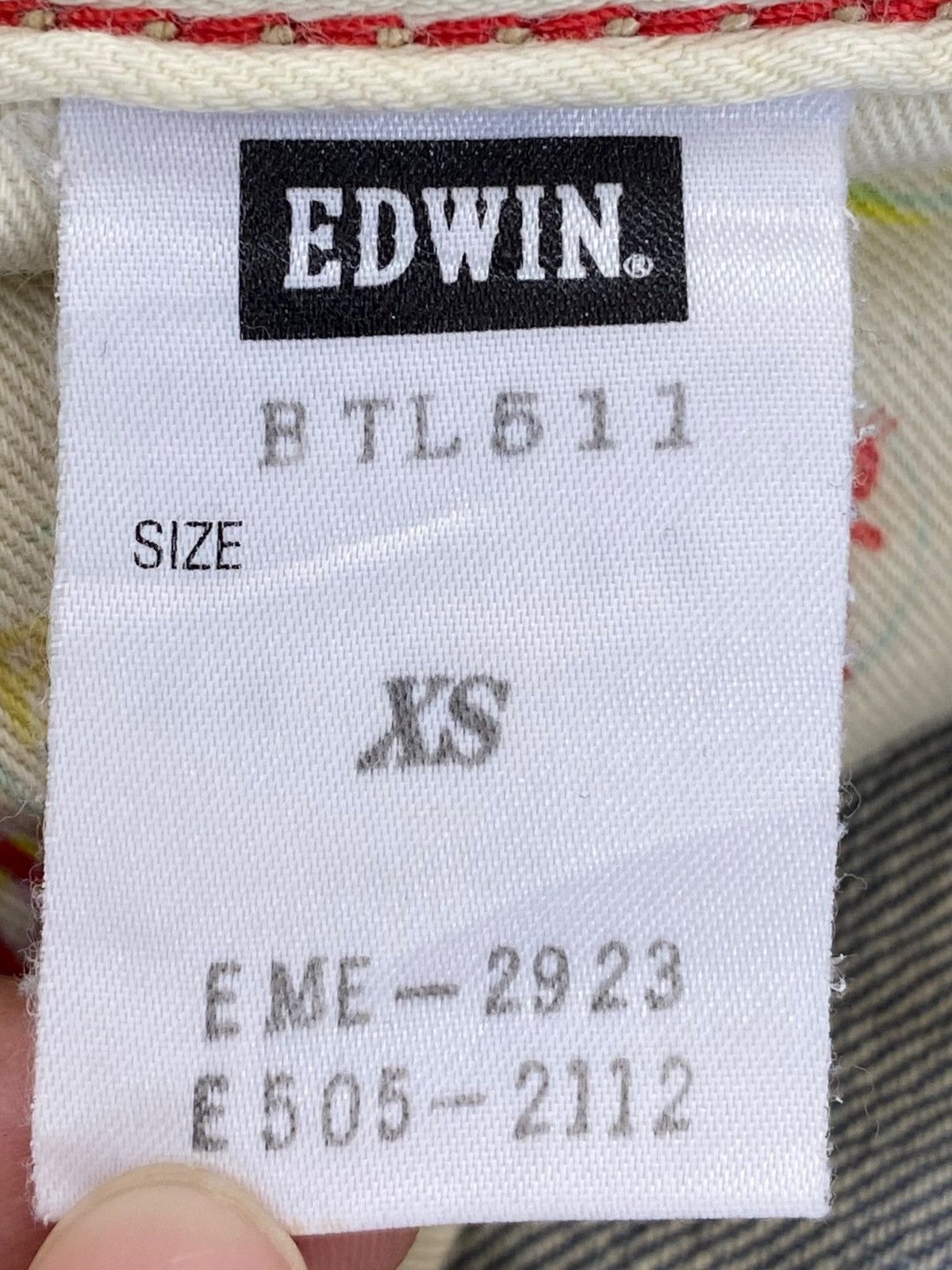 Edwin Edwin Blue Trip Faded Wash Whiskered Boot Cut Style Jeans Size US 28 / EU 44 - 11 Thumbnail