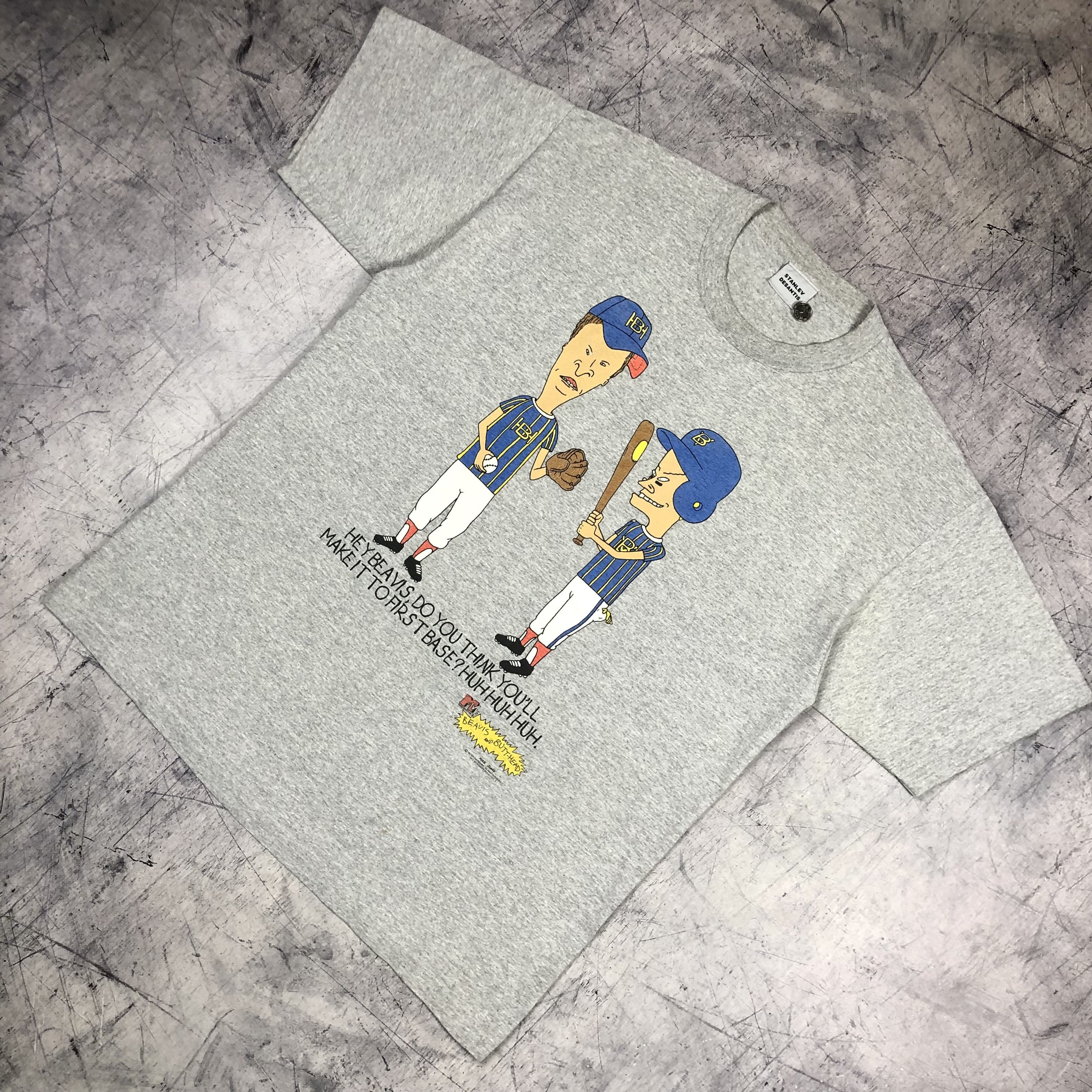 Mtv Vintage 1997 Beavis Butthead MTv Stanley Desantis Tee Size US XL / EU 56 / 4 - 2 Thumbnail