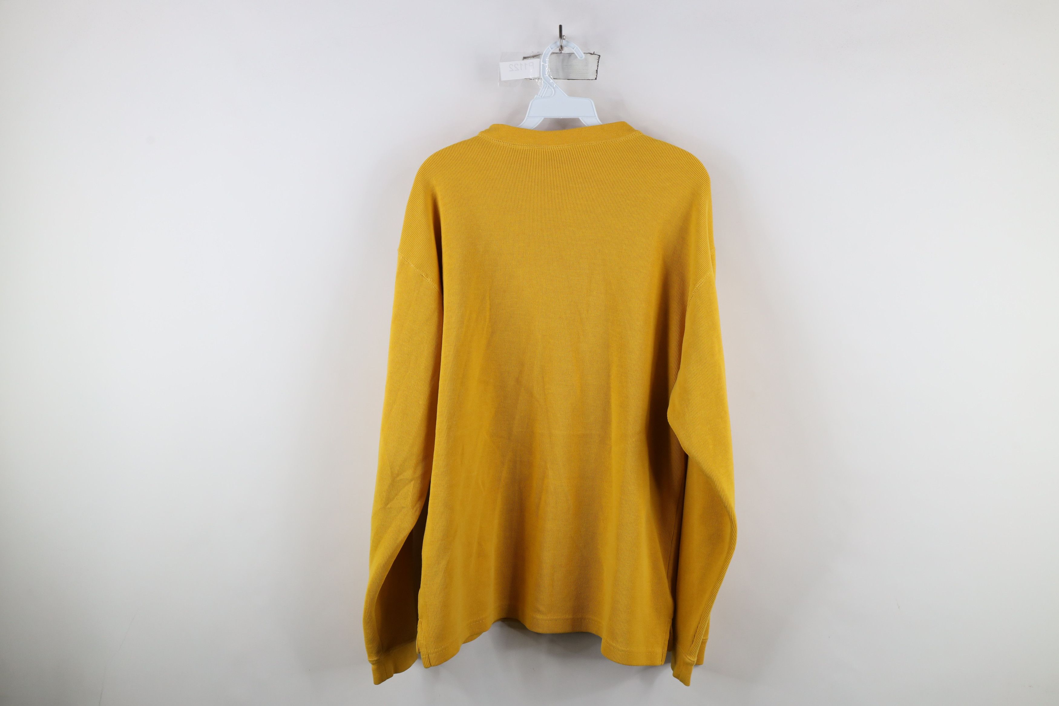Vintage Vintage 90s Streetwear Heavyweight Thermal Henley T-Shirt Size US L / EU 52-54 / 3 - 8 Thumbnail