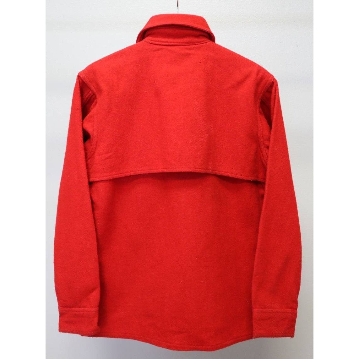 Johnson Woolen Mills Vtg Johnson Woolen Mills Men's Size 15 Red Hunting Jacket Size US M / EU 48-50 / 2 - 2 Thumbnail