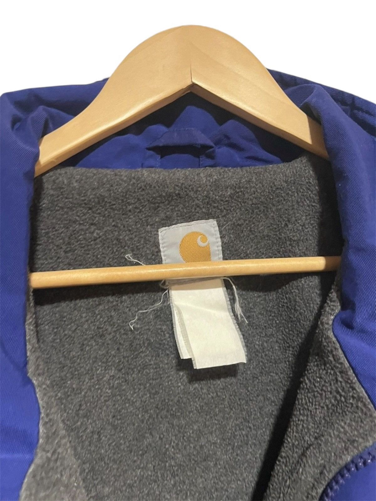 Carhartt 1990s Y2K Carhartt Blue Detroit Jacket / XXL Size US XXL / EU 58 / 5 - 4 Thumbnail