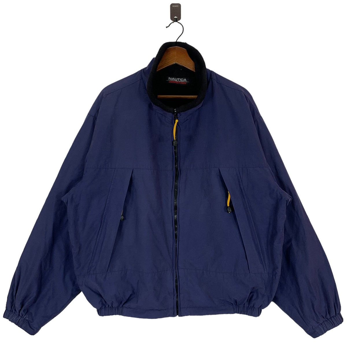 Nautica × Vintage Vintage Nautica Reversible Fleece Nylon Outdoor Size US L / EU 52-54 / 3 - 1 Thumbnail