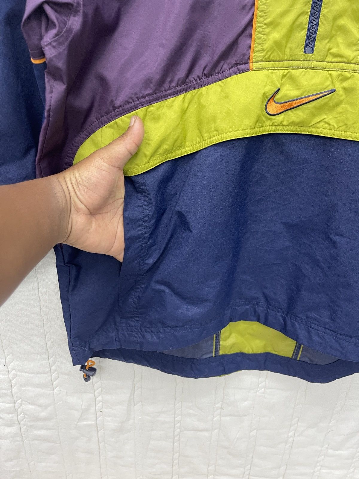 Nike STEALS🔥VTG NIKE ANORAK HOODIE Size US L / EU 52-54 / 3 - 8 Thumbnail