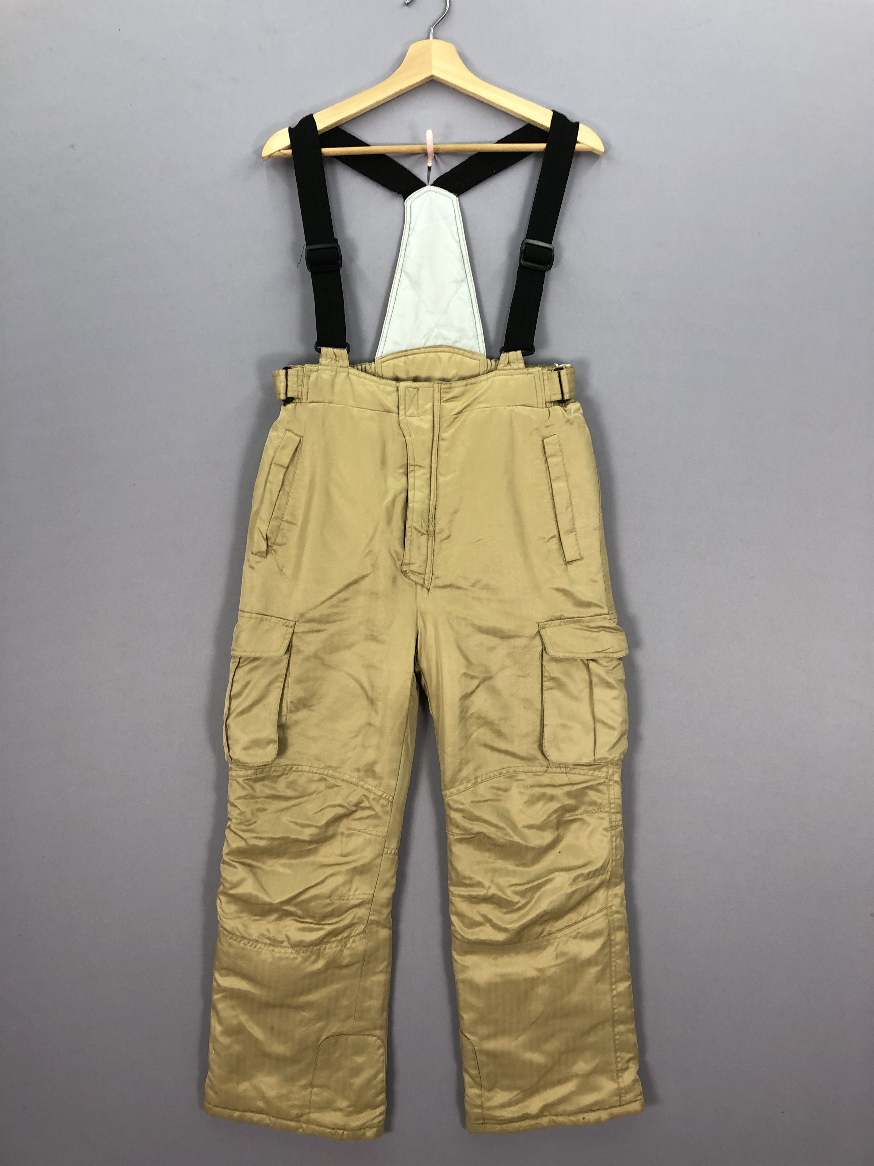 Vintage Vintage 90s Japanese Ski Jumpsuits Snowboards Ski Wear Pants Size US 30 / EU 46 - 1 Thumbnail