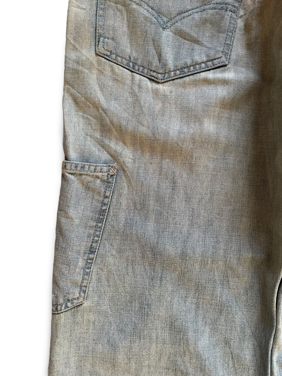 Levi's Vintage Levis 572 Mud Wash Carpenter Baggy Jeans Size US 31 - 9 Thumbnail