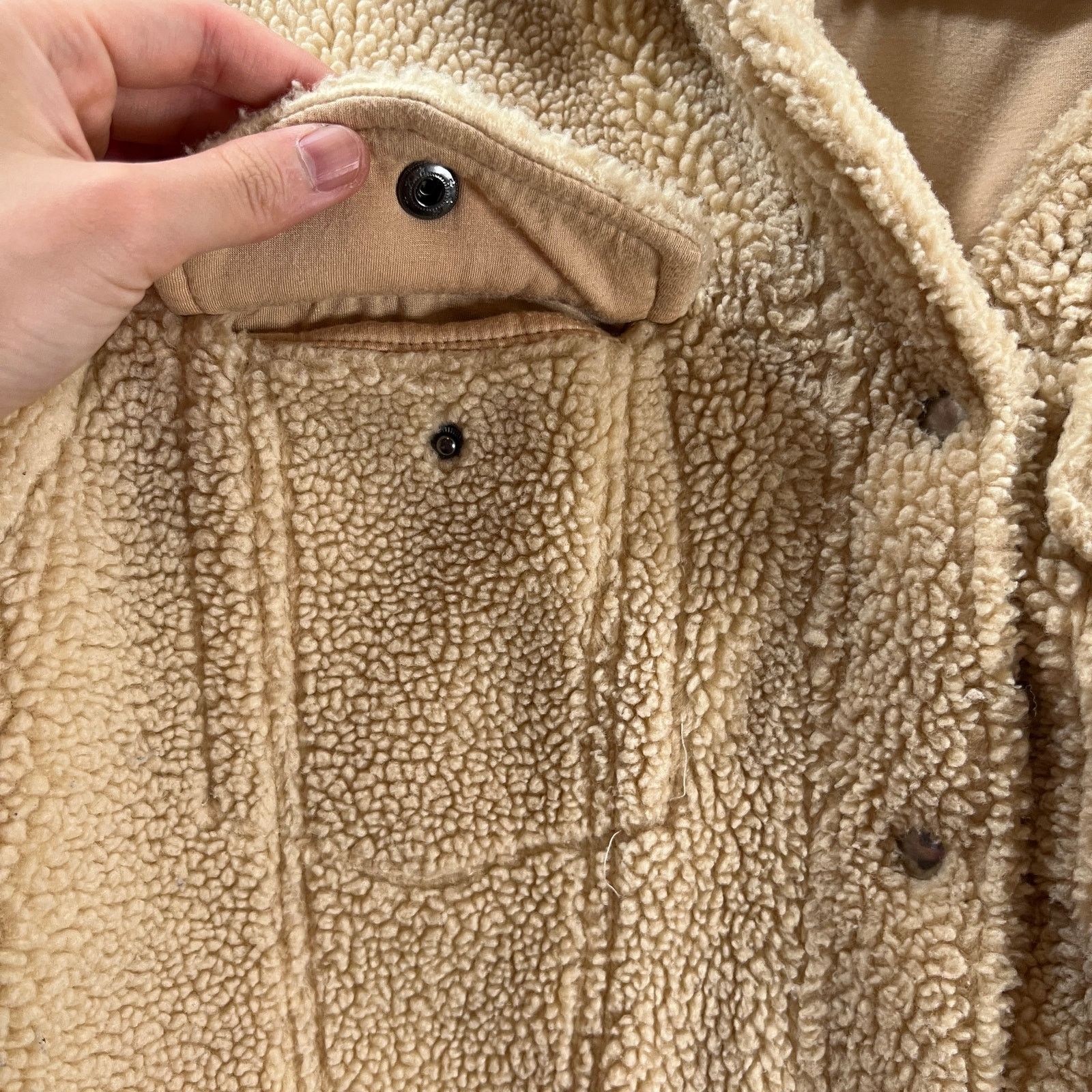 Other EMORY PARK Snap Button Teddy Jacket Women's Size M Winter Size M / US 6-8 / IT 42-44 - 9 Thumbnail