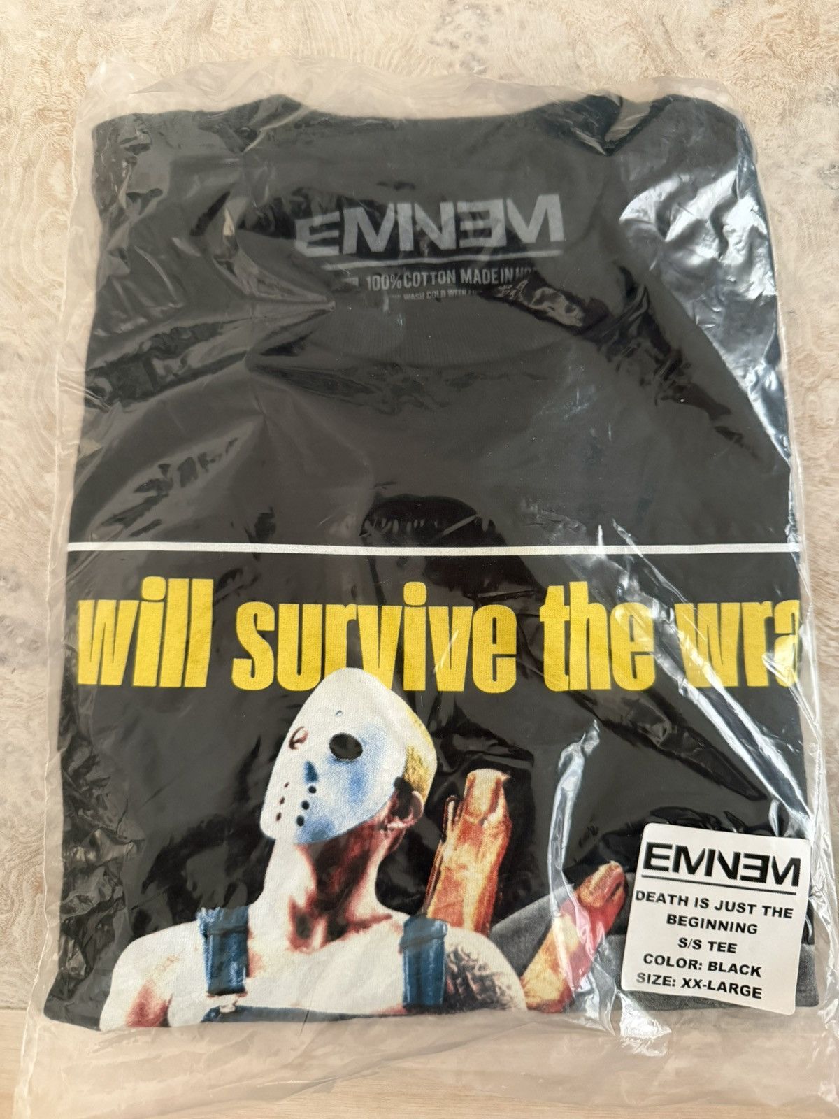 Eminem Eminem Death is Just the Beginning shirt Size US XXL / EU 58 / 5 - 2 Thumbnail