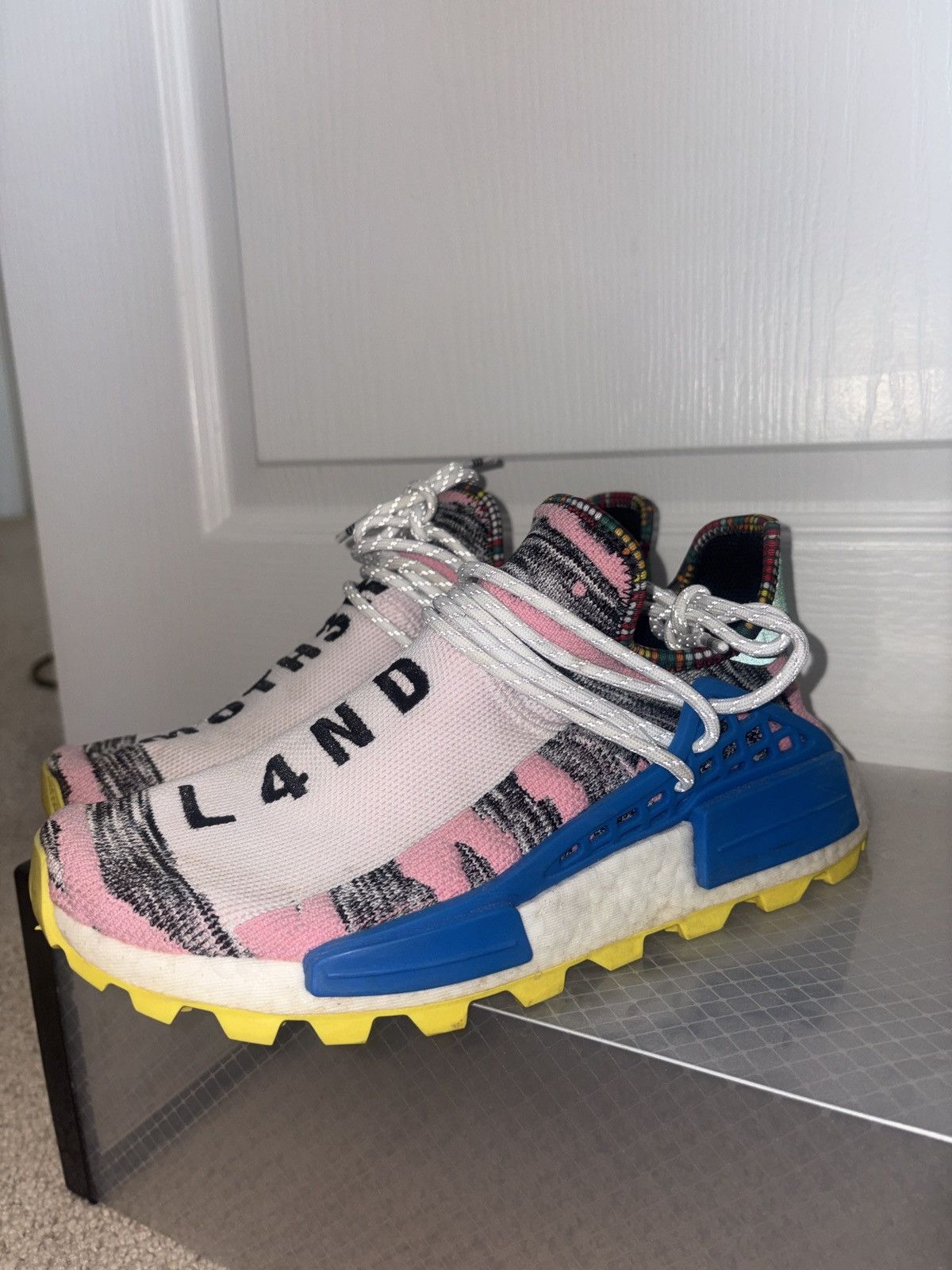 Adidas Adidas Human Race NMD “Solar HU” (Pharrell Williams) Size US 8 / EU 41 - 2 Thumbnail