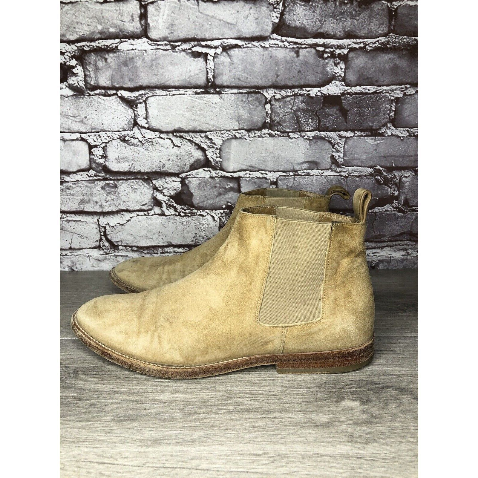 Other JENNI KAYNE Beige Suede Leather Casual Ankle Chelsea Boots W Size US 8 / IT 38 - 1 Thumbnail
