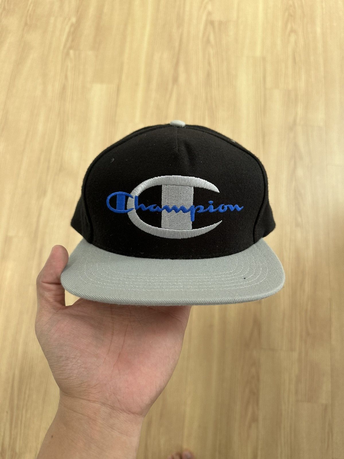 Champion × Supreme Supreme Champion Collab Snapback Hat Size ONE SIZE - 2 Thumbnail