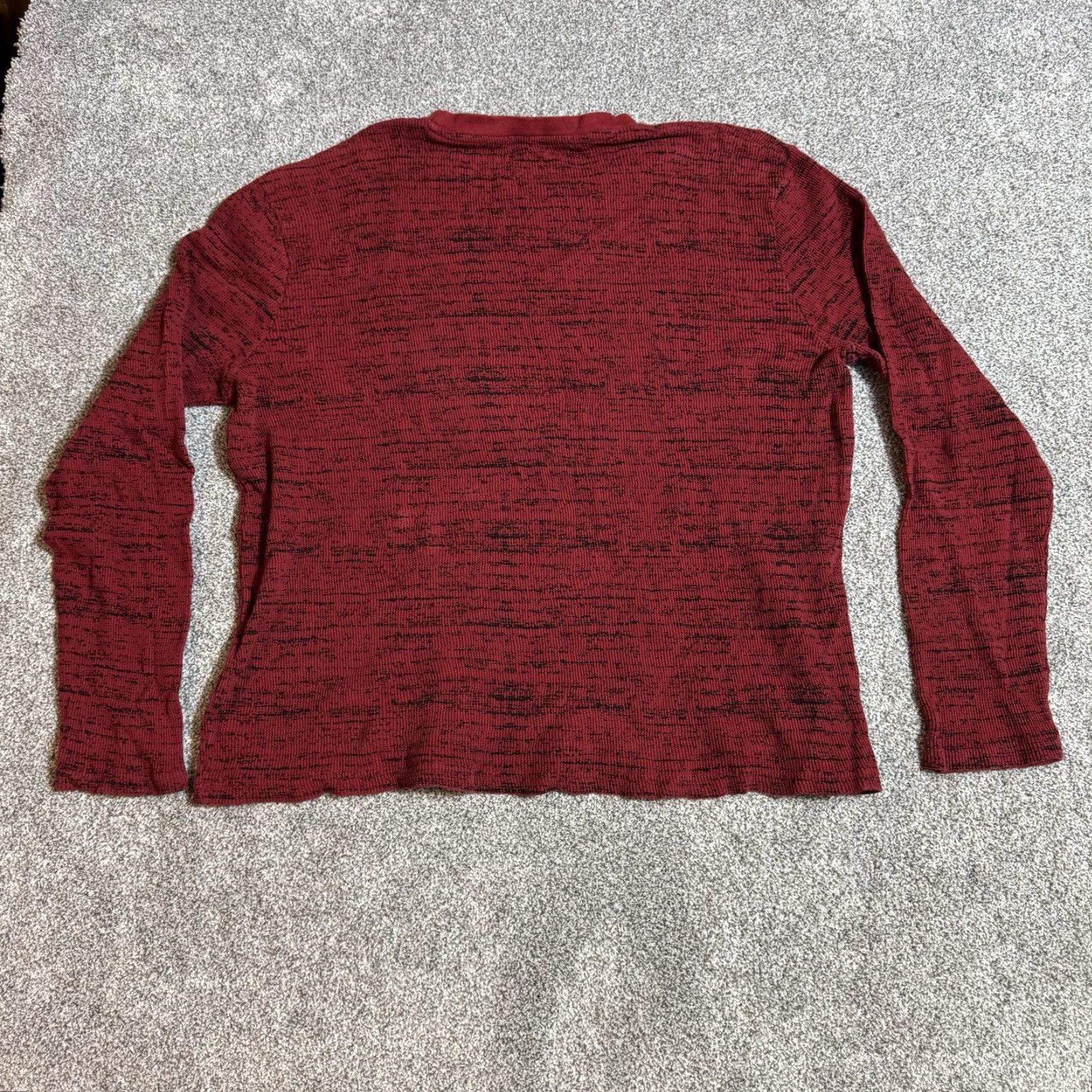 Vintage Aéropostale Sweater Mens XL Grunge Distressed Ribbed Thermal Y2K Streetwear Shirt Size US XL / EU 56 / 4 - 6 Thumbnail