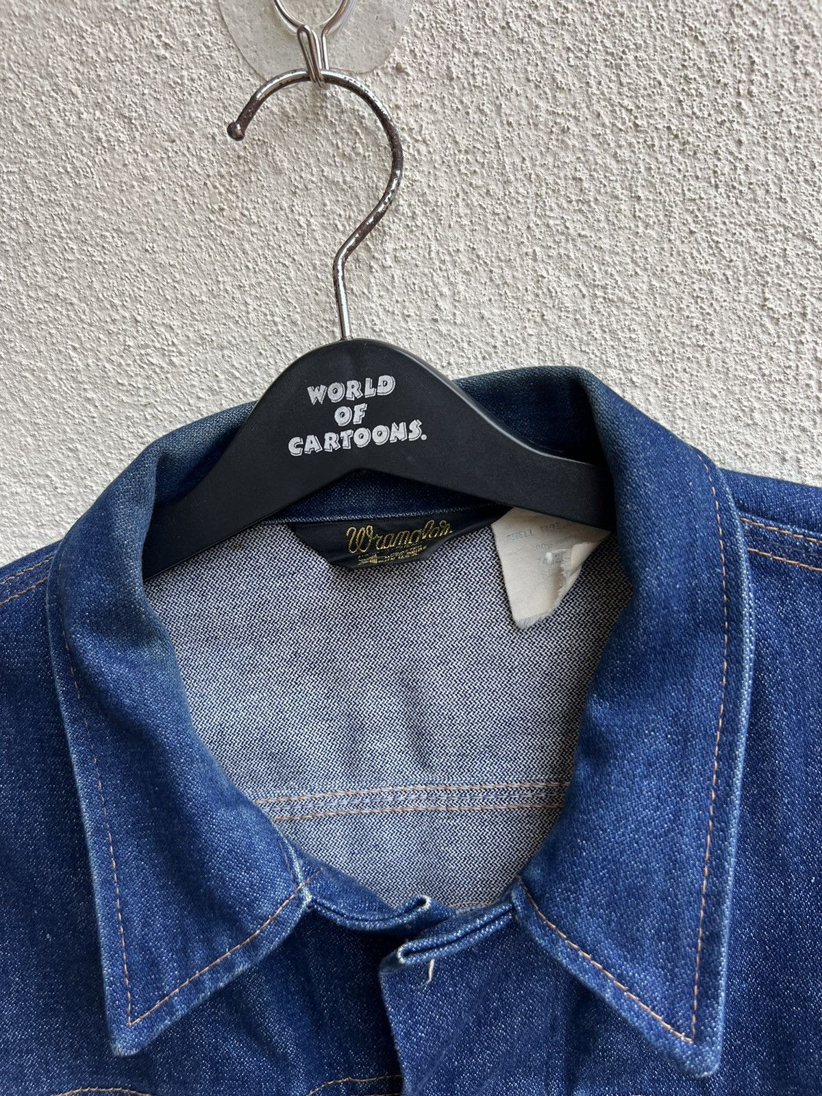 Vintage Vintage 70s 80s Wrangler Blue Denim Jacket Size US XXL / EU 58 / 5 - 7 Thumbnail