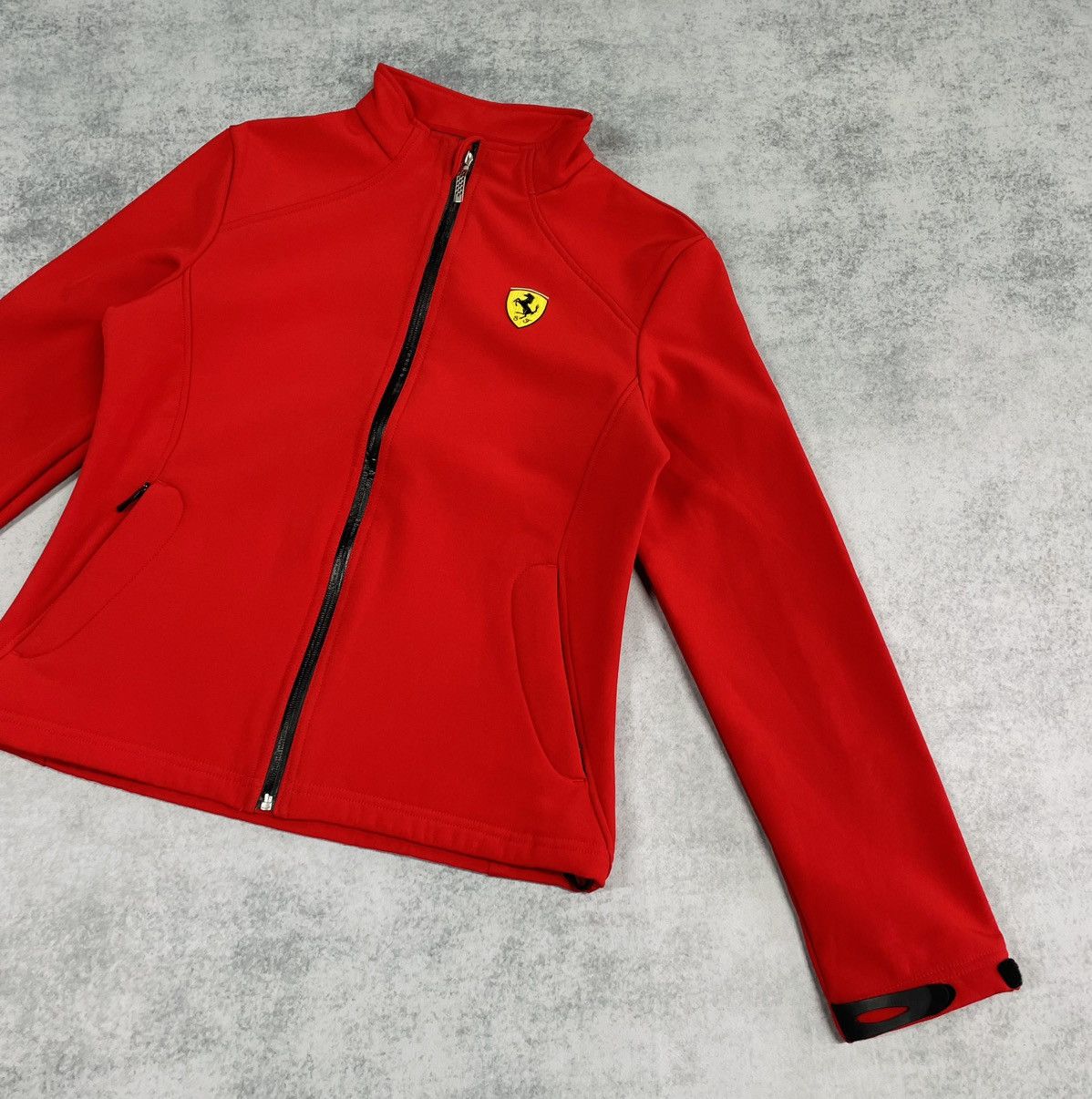 Ferrari Ferrari Scuderia Precisport Red Zip SoftShell Racing Jacket Size S / US 4 / IT 40 - 5 Thumbnail