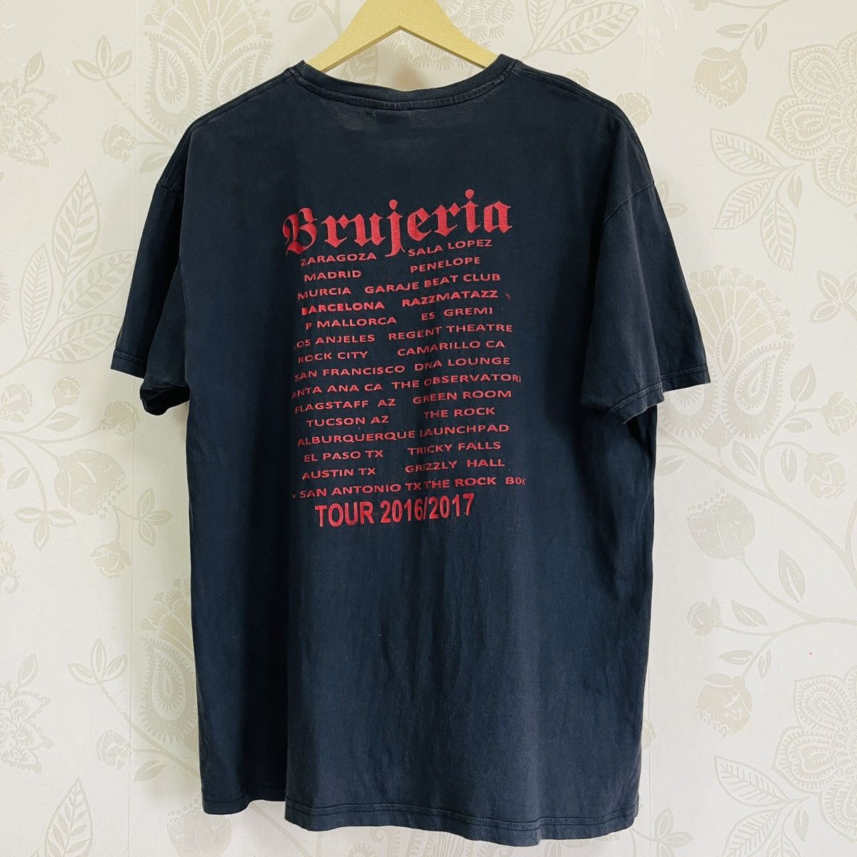 Band Tees Faded Brujeria Extreme Metal Band USA TShirt Size US L / EU 52-54 / 3 - 2 Thumbnail