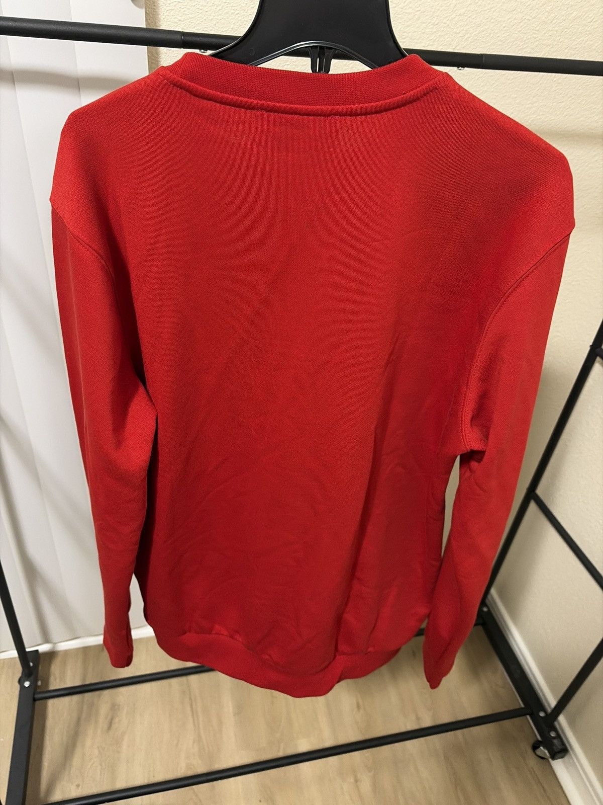 Gucci Gucci Web Stripe Crewneck Sweatshirt – Red – XL Size US XL / EU 56 / 4 - 6 Thumbnail