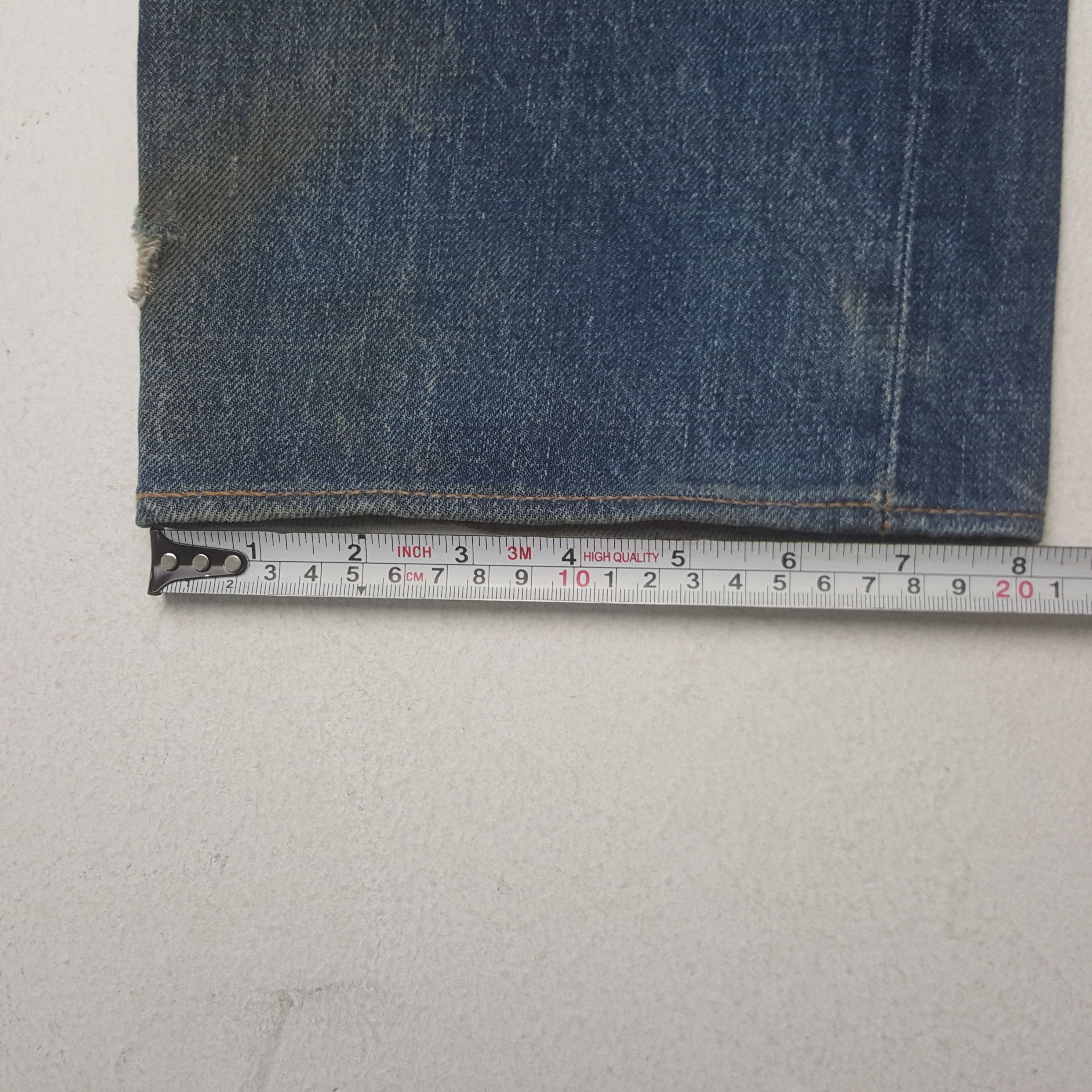 If Six Was Nine × Japanese Brand × Vintage Vintage Evis Japanese Brand Daicock Custom Art Denim Jeans Size US 29 - 13 Thumbnail