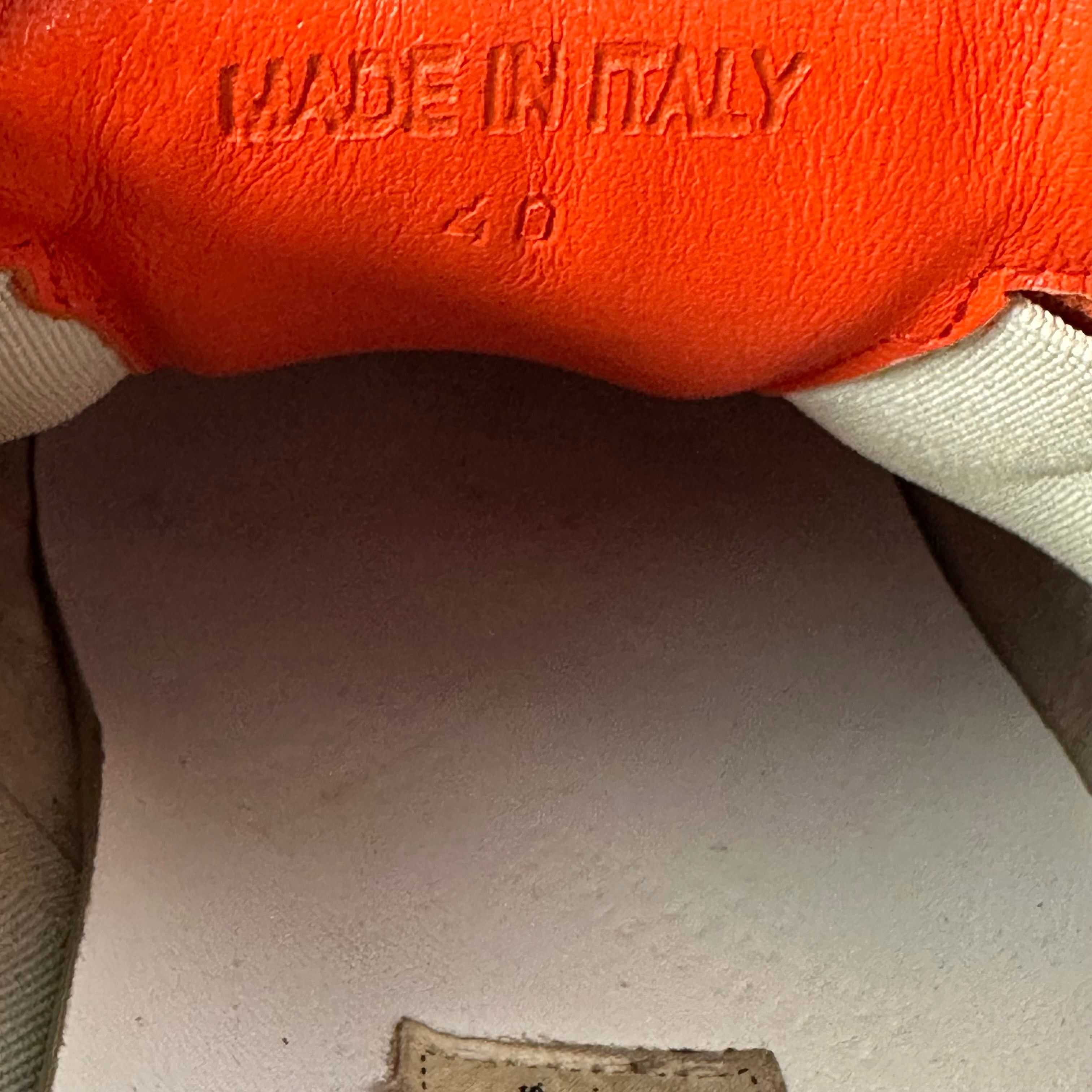 Maison Margiela Maison Margiela Replica Orange Sneaker Sz 7 (40) Size US 7 / EU 40 - 6 Thumbnail