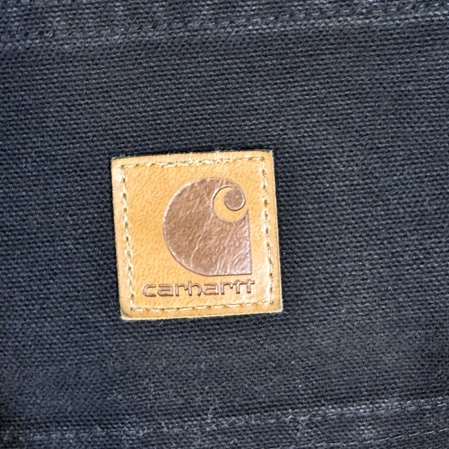 Carhartt Carhartt Pants Mens 38x34 Black B11 Washed Duck Dungaree Carpenter Canvas Workwear 90s Mens Size US 38 / EU 54 - 5 Thumbnail