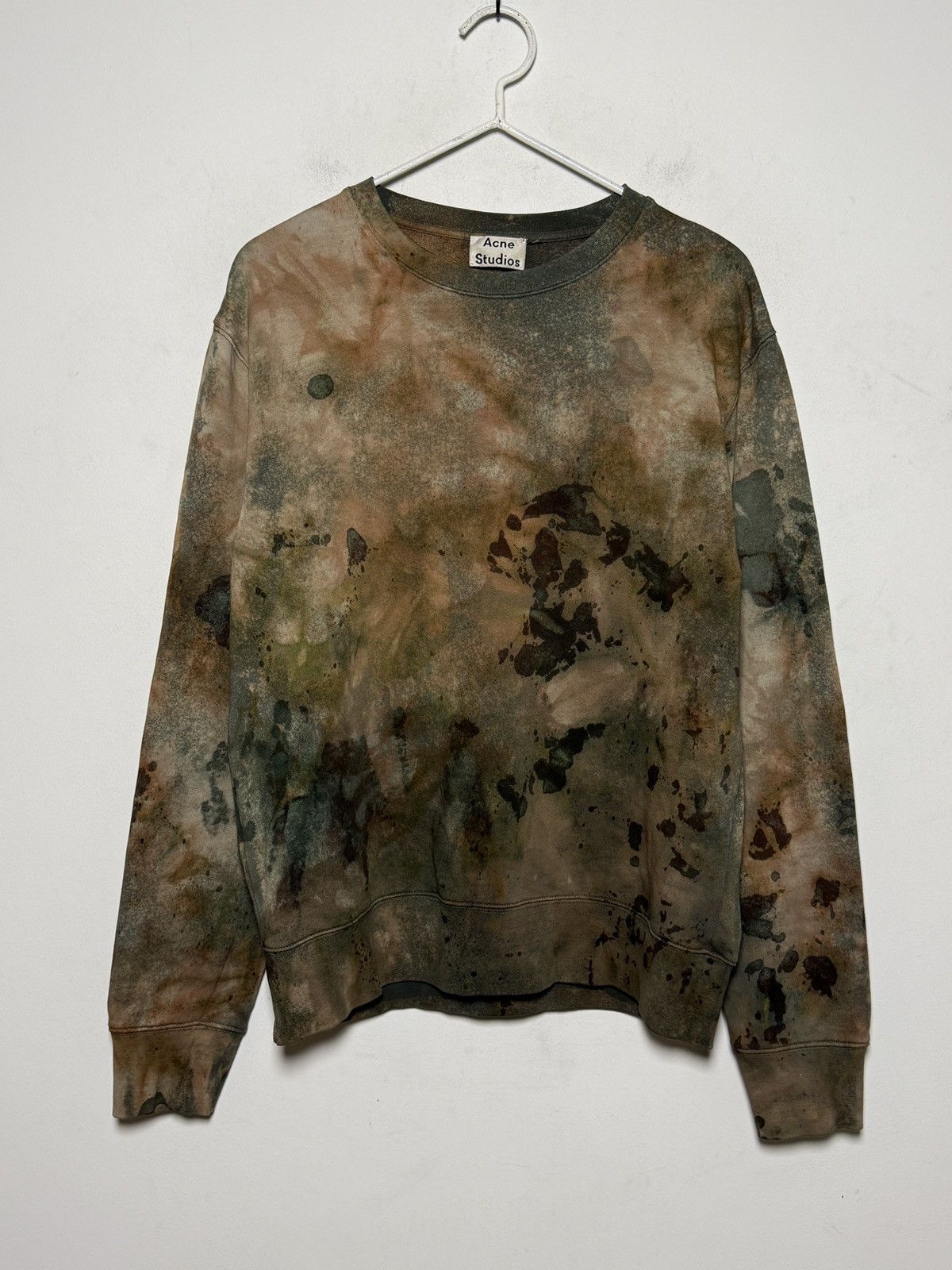 Acne Studios Acne Studios crewneck sweatshirt tie dye erd raf Size US M / EU 48-50 / 2 - 1 Thumbnail