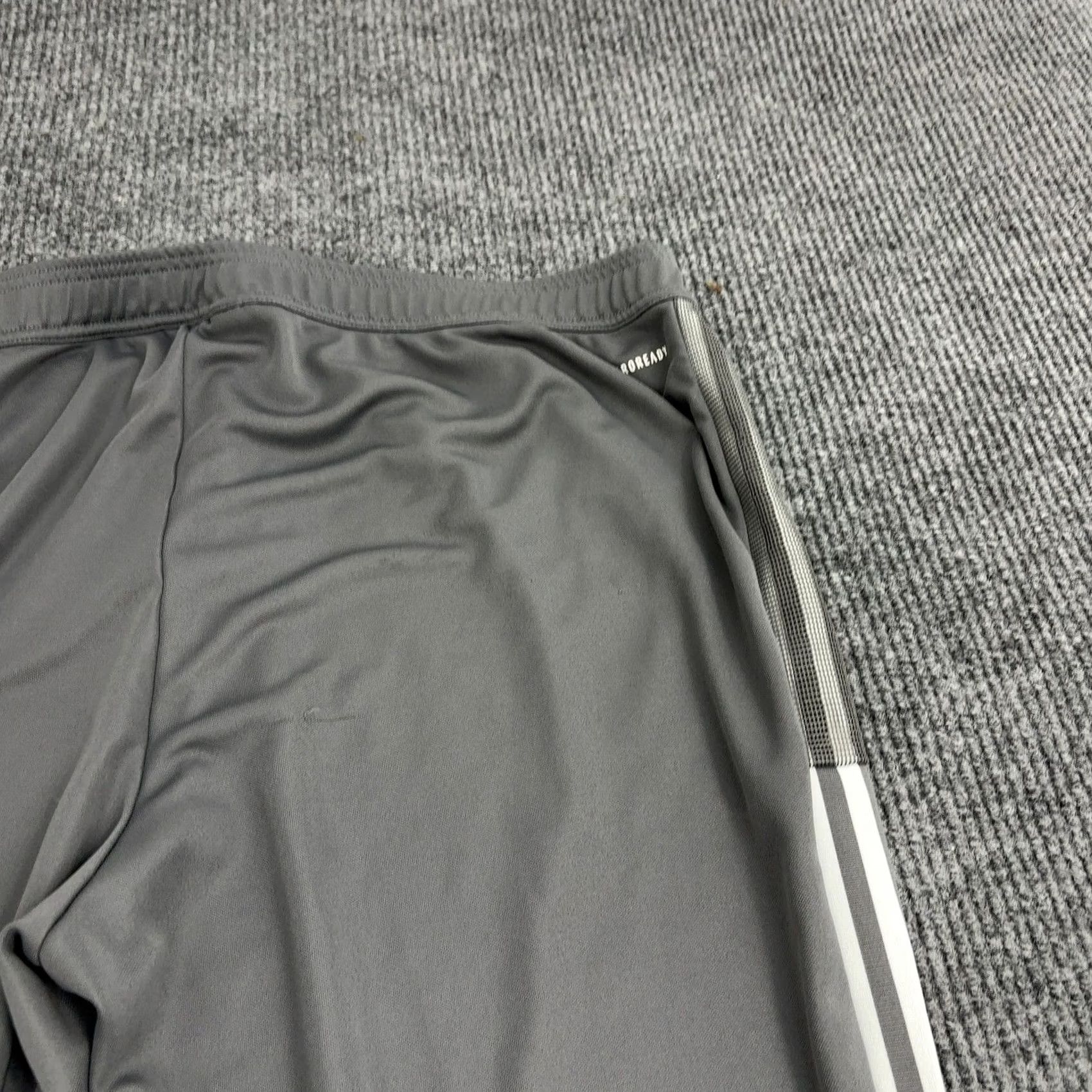Adidas Adidas Track Pants Mens 3XLT Grey Polyester Primegreen Tiro Training Sporty Size US 39 - 7 Thumbnail